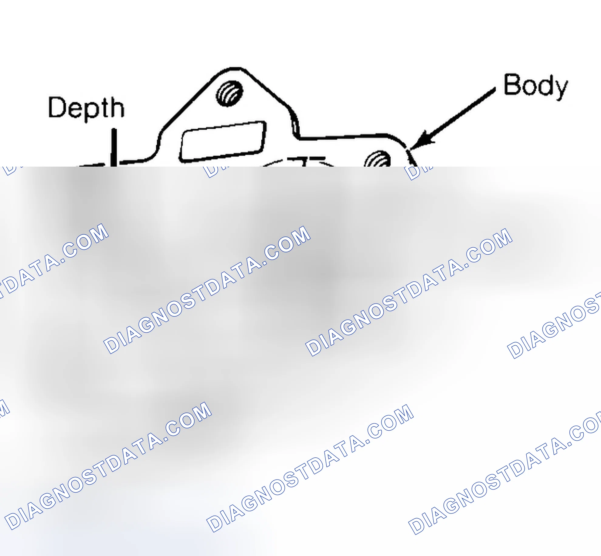 Scheme 35: Measuring Oil Pump Gear Cavity