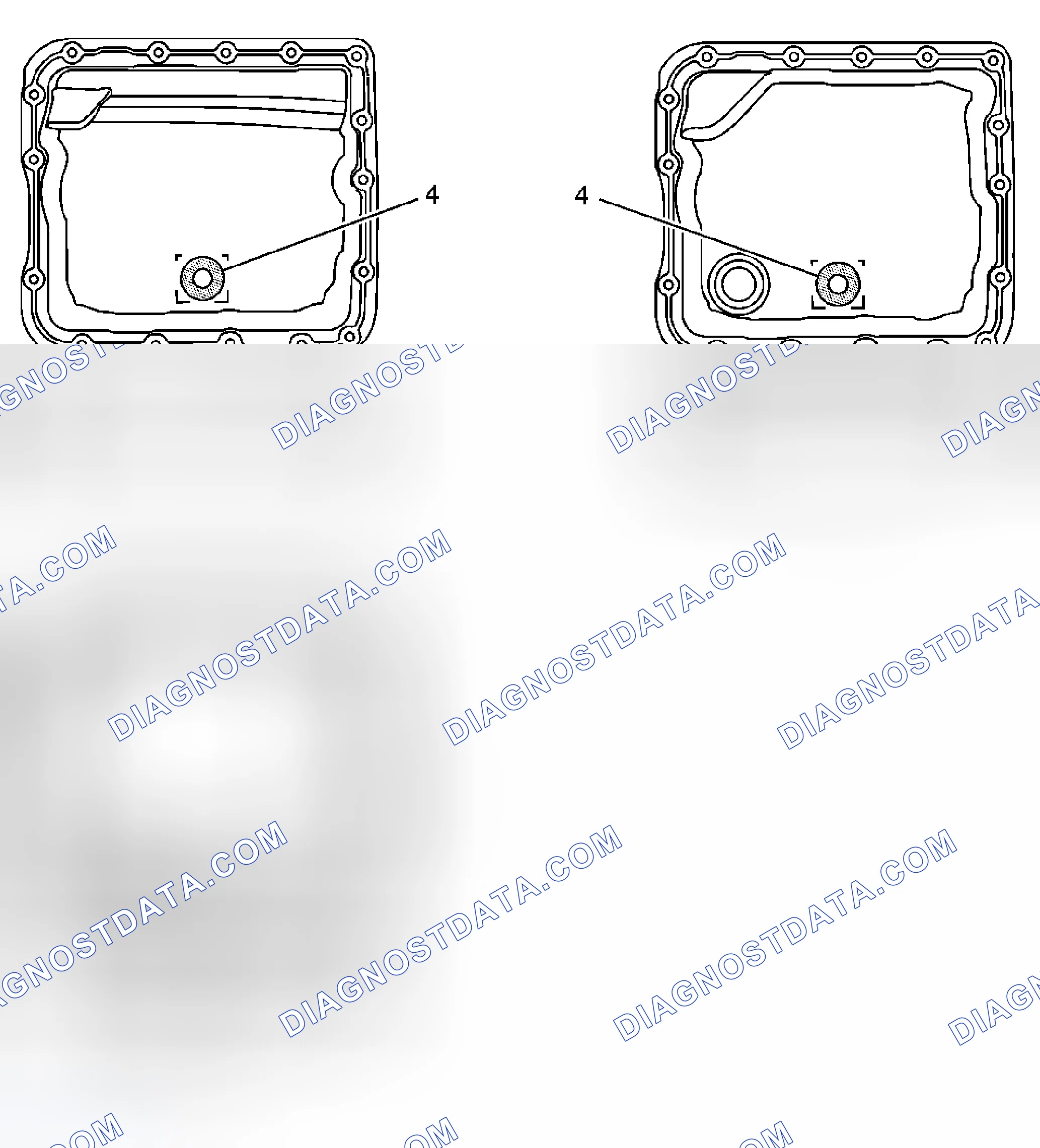 Scheme 442: Transmission Fluid Pan Identification