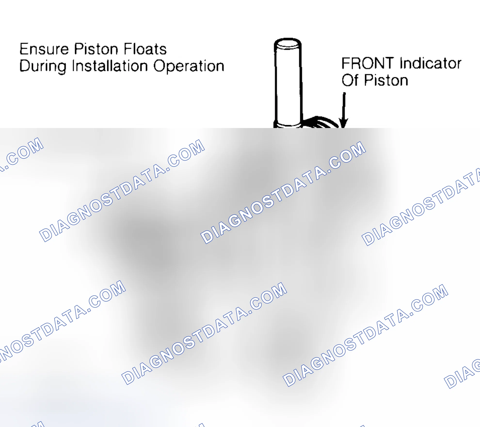 Scheme 12: Installing Typical Piston Pin