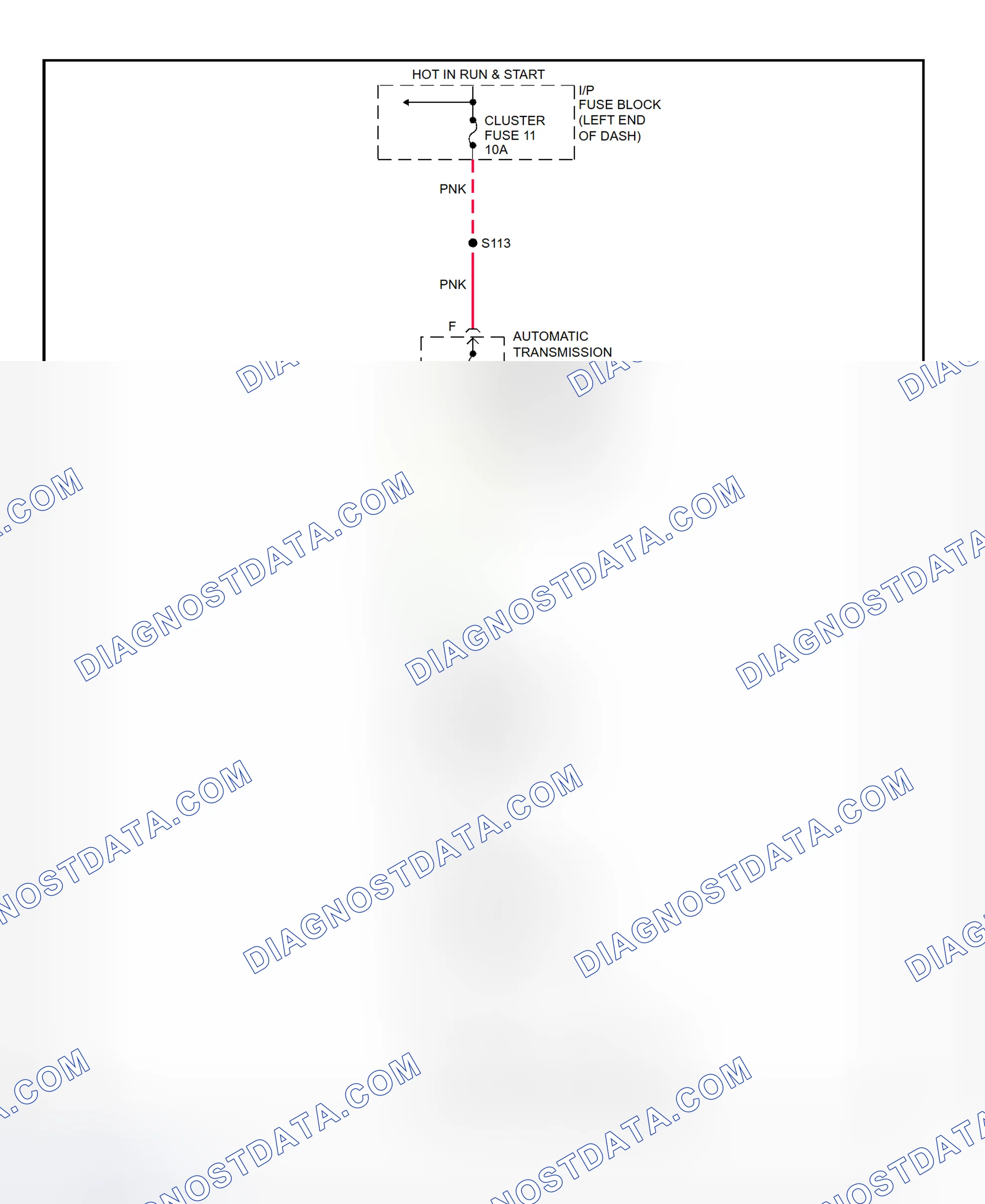 Scheme 31: Electronic Park Lock System Wiring Diagram (2001 Bravada & Jimmy - With Floor Shift)