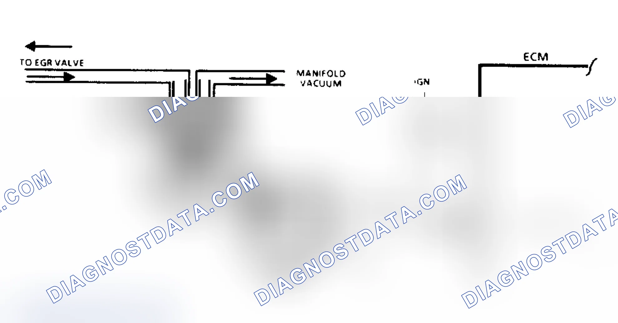 Scheme 124: EGR System Check Schematic (2.8/4.3L "S/T" & 5.7/7.4L Over 8500 GVW)