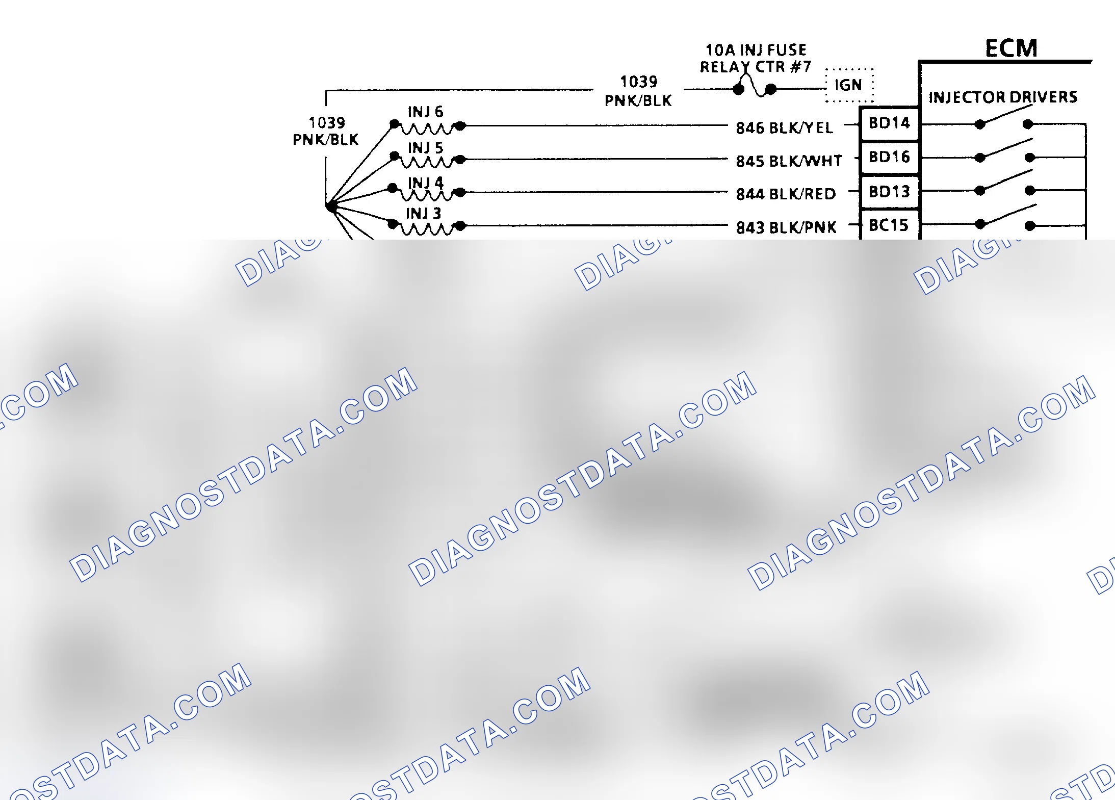 Scheme 142: Chart C-4-1 Schematic, Misfire At Idle (3.8L VIN C)