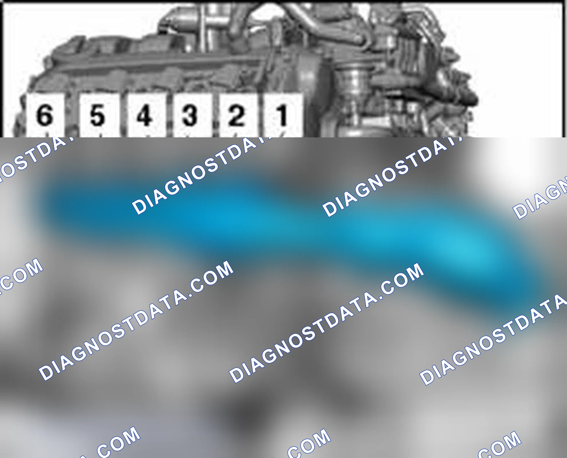 Scheme 359: Left exhaust manifold tightening sequence