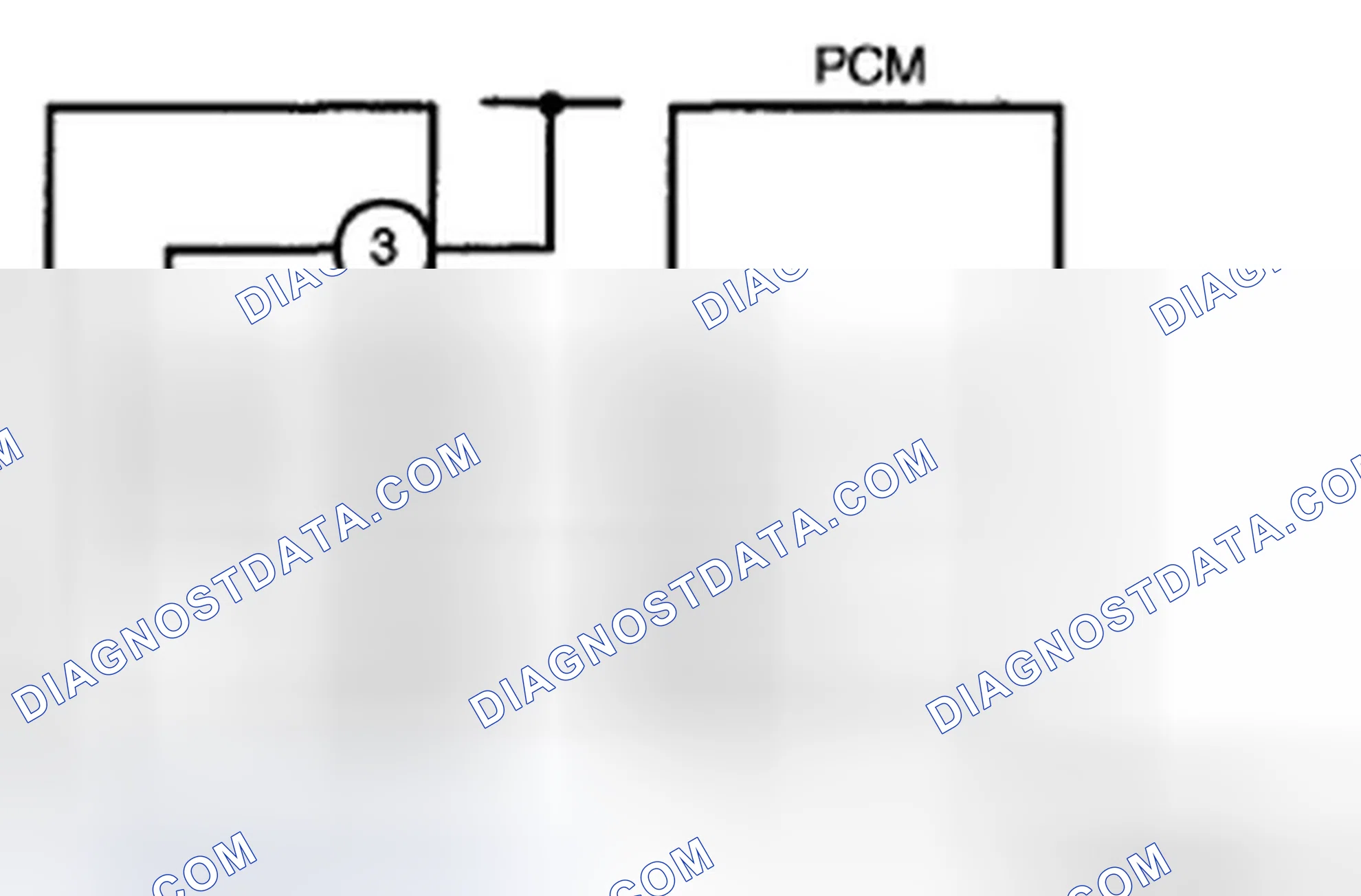 Scheme 14: Variable resistance type 2 (mass air flow (MAF) sensor and VSS)
