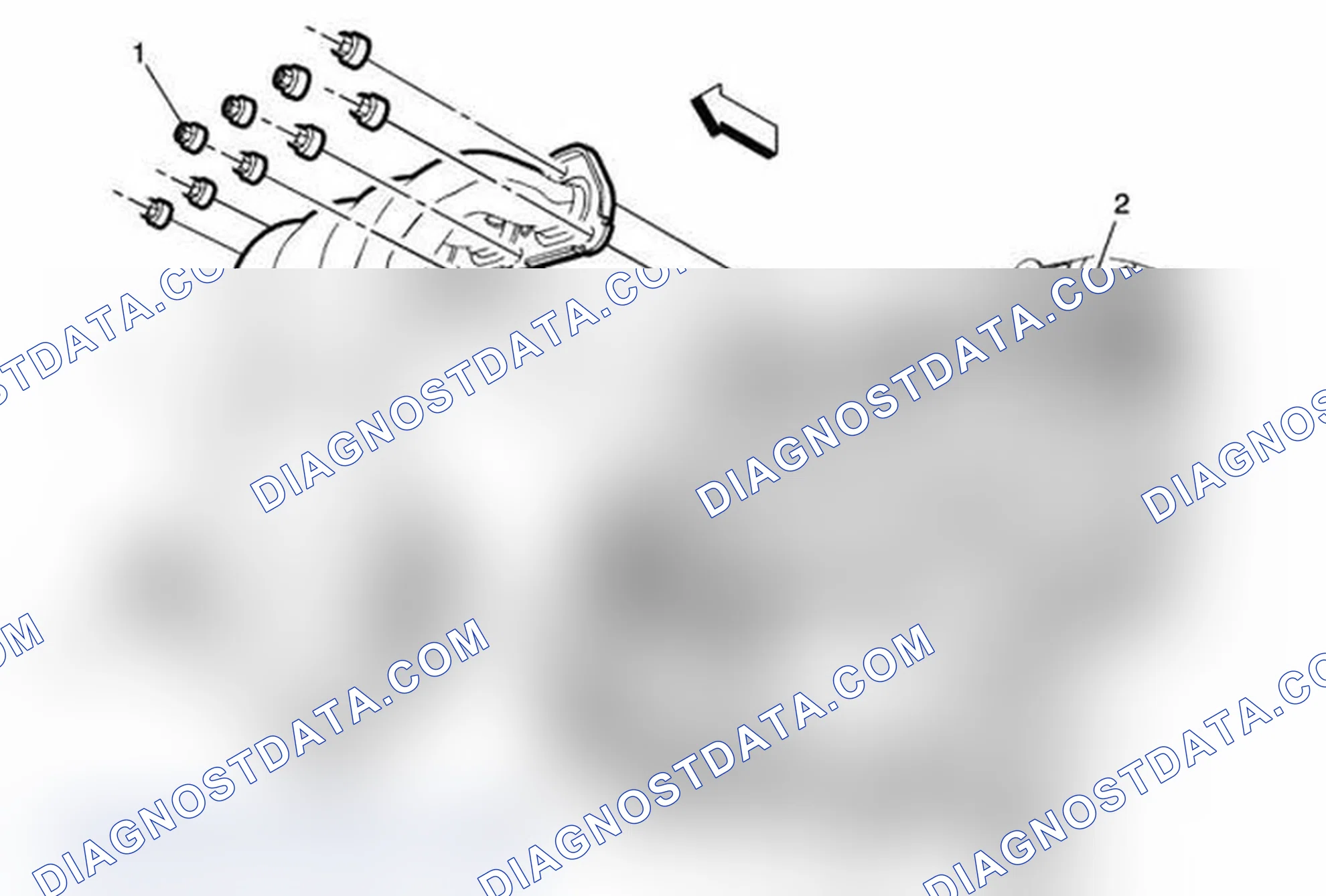 Scheme 1: Exhaust Manifold with Catalytic Converter Replacement (LUW)