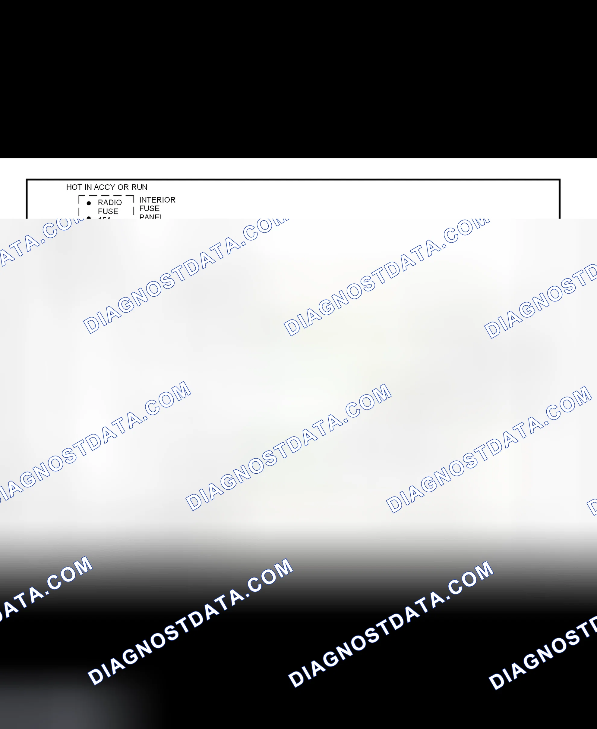 Scheme 1: Power Mirror System Wiring Diagram