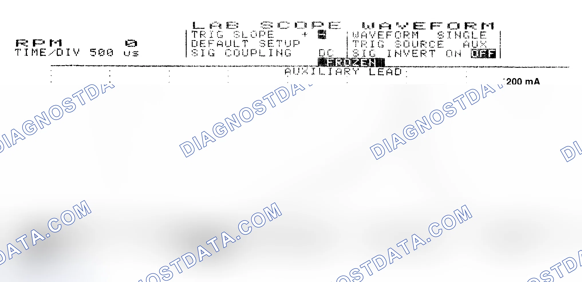 Scheme 17: Single Injector w/Normal Current Flow - Current Pattern