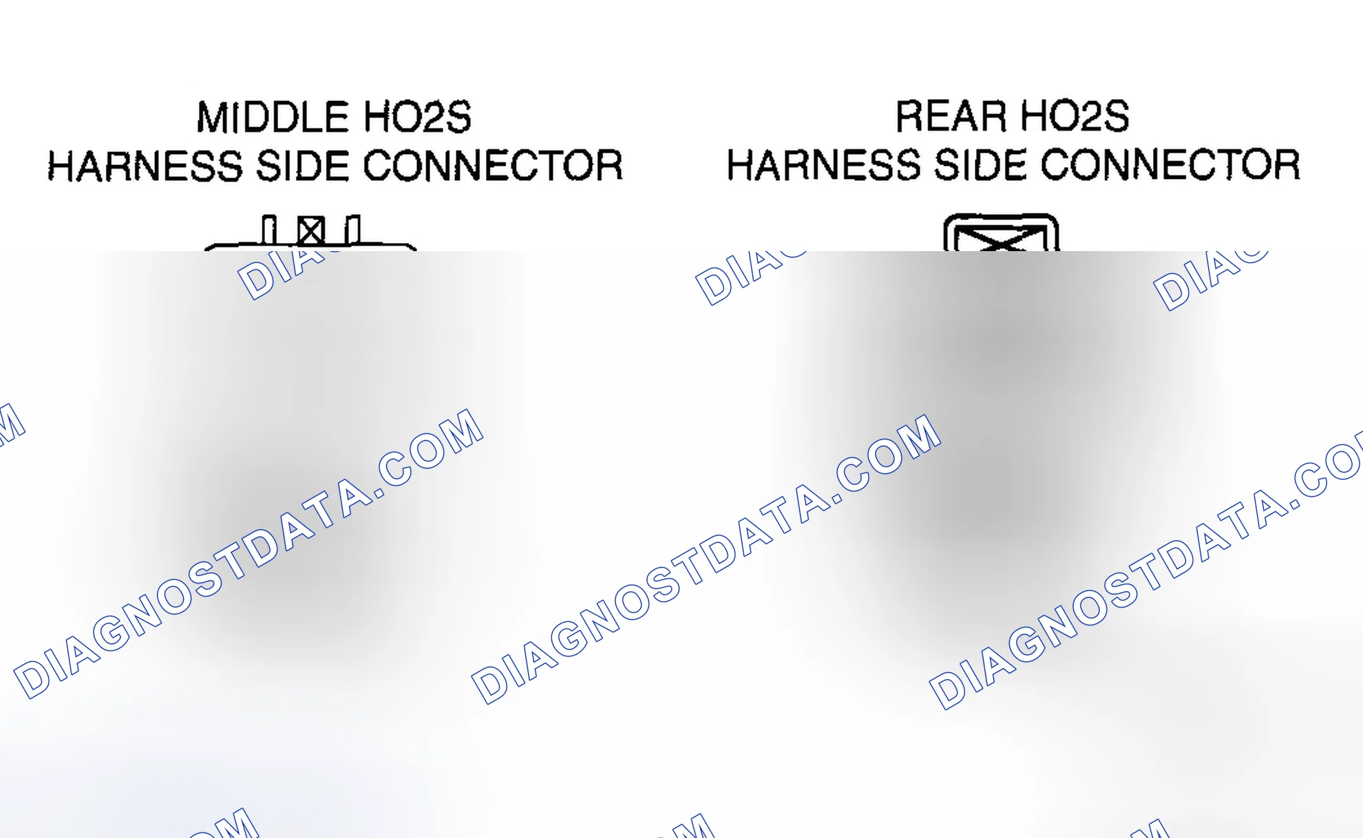 Scheme 82: Middle/rear HO2S heater resistance inspection