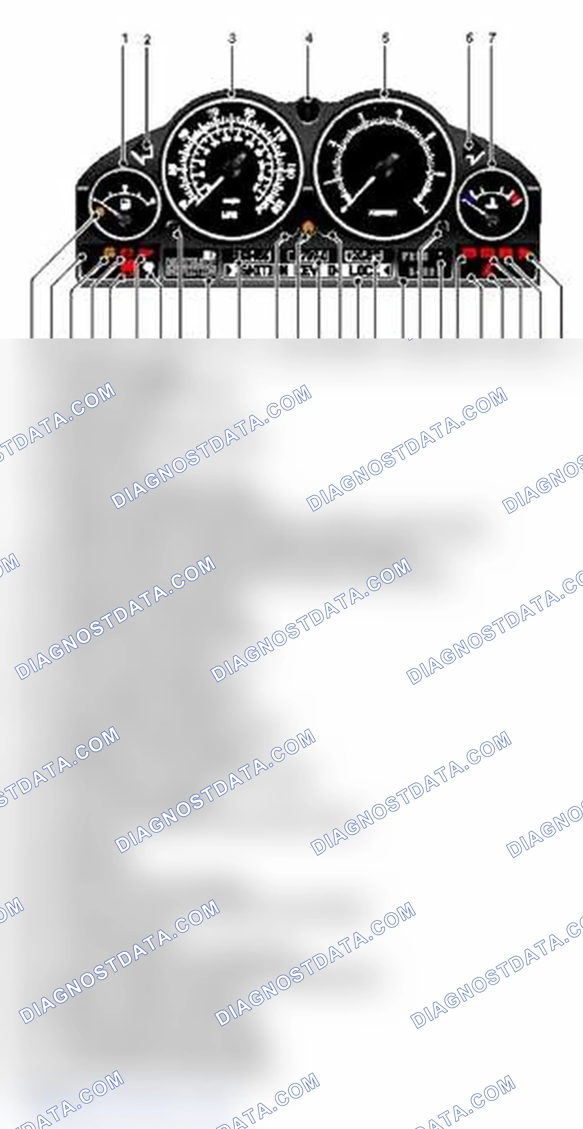 Scheme 3: Instrument Pack - Front View - NAS Only