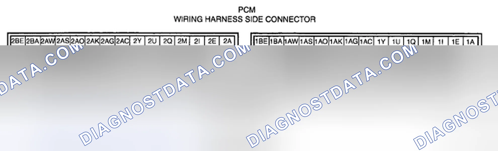 Scheme 161: PCM terminal voltage table (Reference)