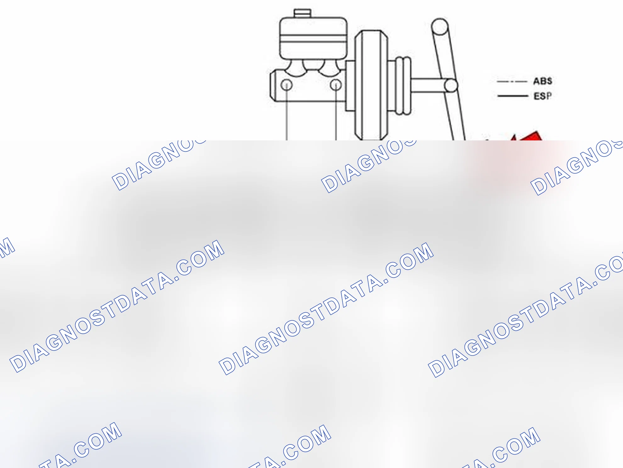 Scheme 48: ESC Hydraulic System Diagram