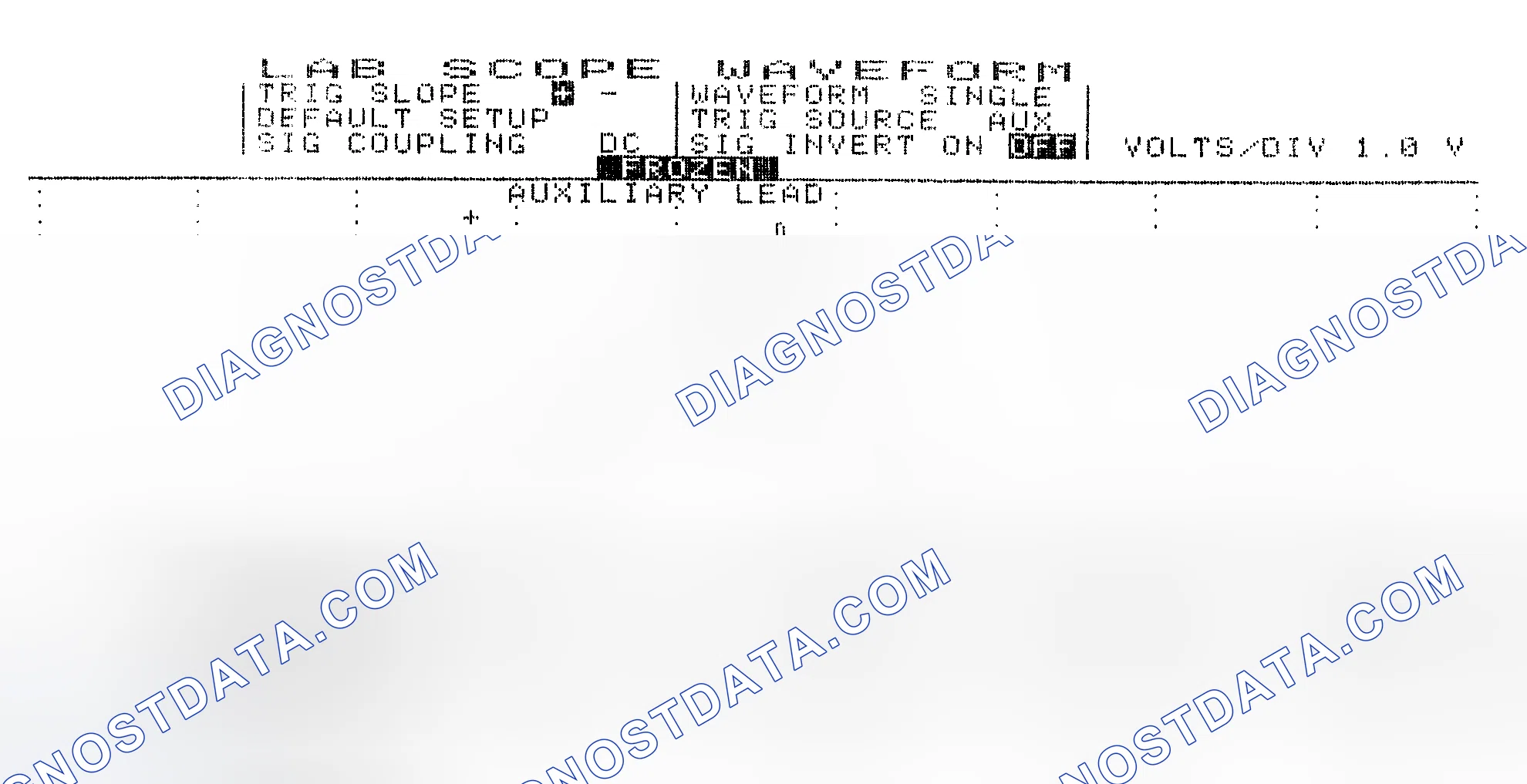 Scheme 19: Single Injector w/Excessive Current Flow - Current Pattern