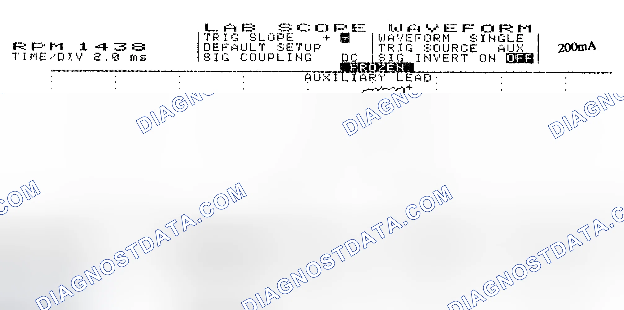Scheme 15: Single Injector w/Normal Current Flow - Current Pattern