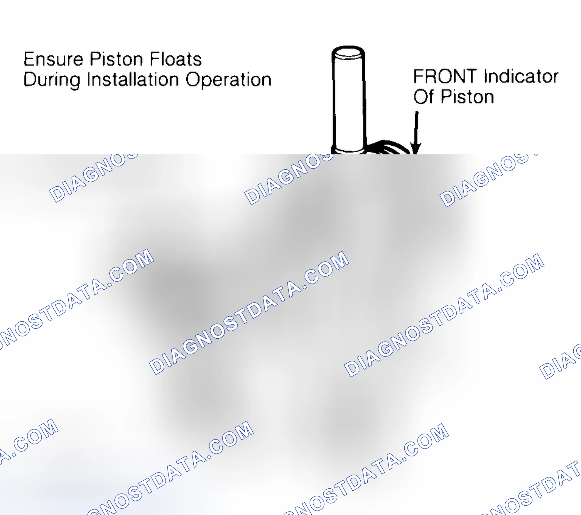 Scheme 12: Installing Typical Piston Pin