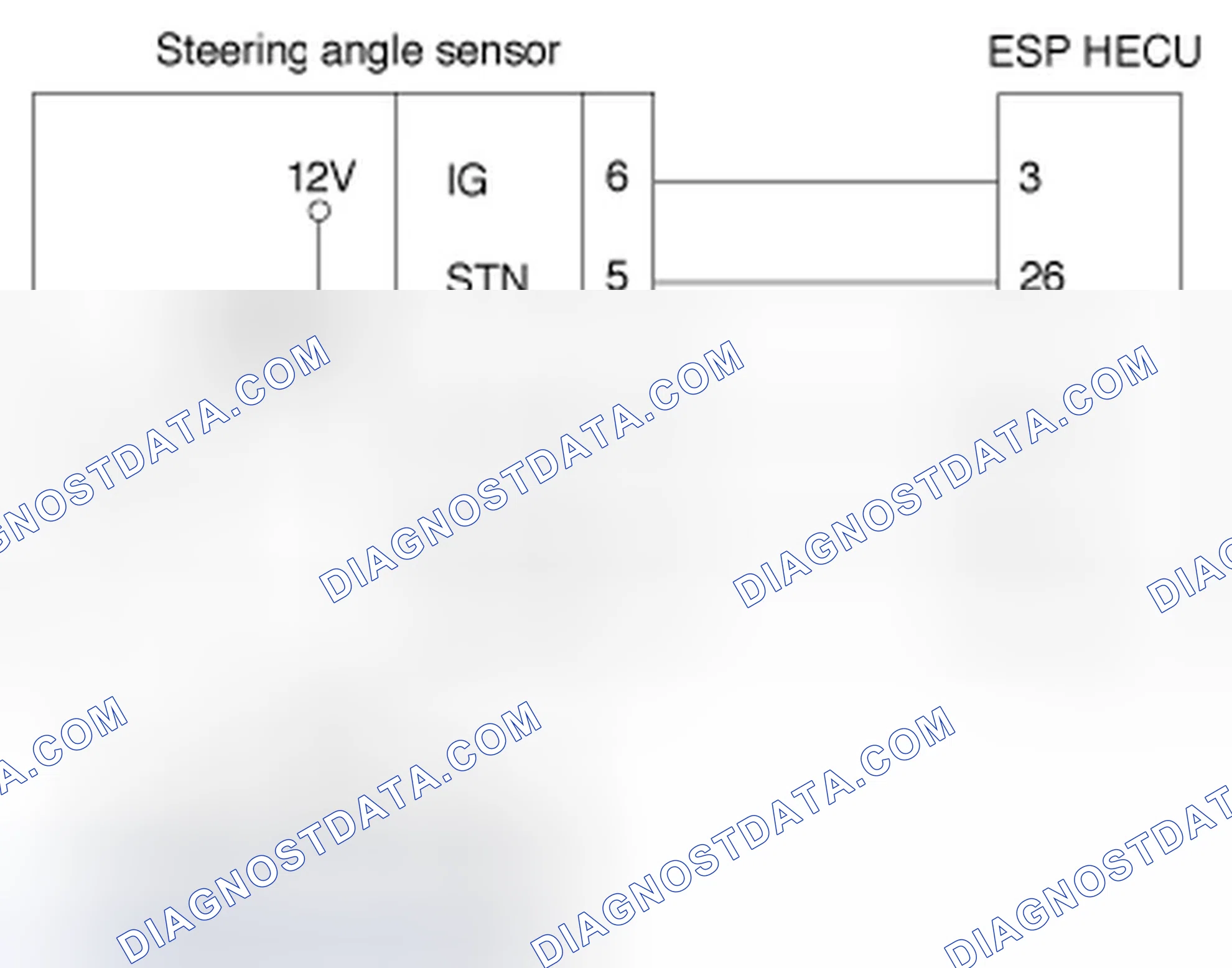 Scheme 59: Circuit Diagram (Steering Wheel Speed Angle Sensor)