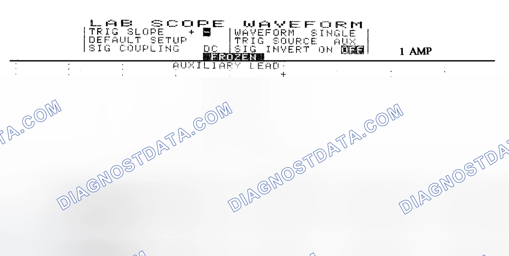 Scheme 20: Single Injector w/Normal Current Flow - Current Pattern