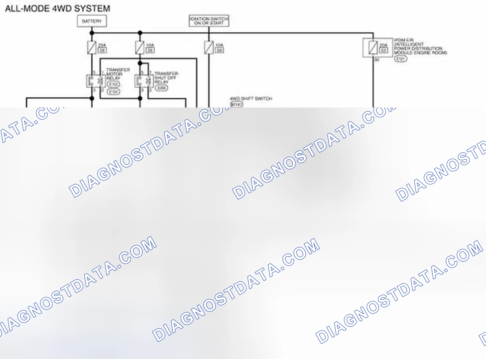 Scheme 241: Wiring Diagram - ALL-MODE 4WD SYSTEM