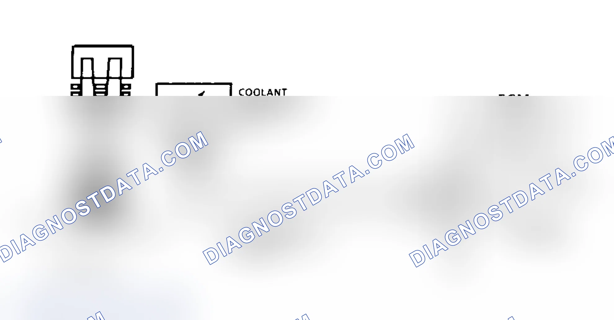 Scheme 48: Code 14 Schematic (4.3L) Coolant Sensor Signal Voltage Low