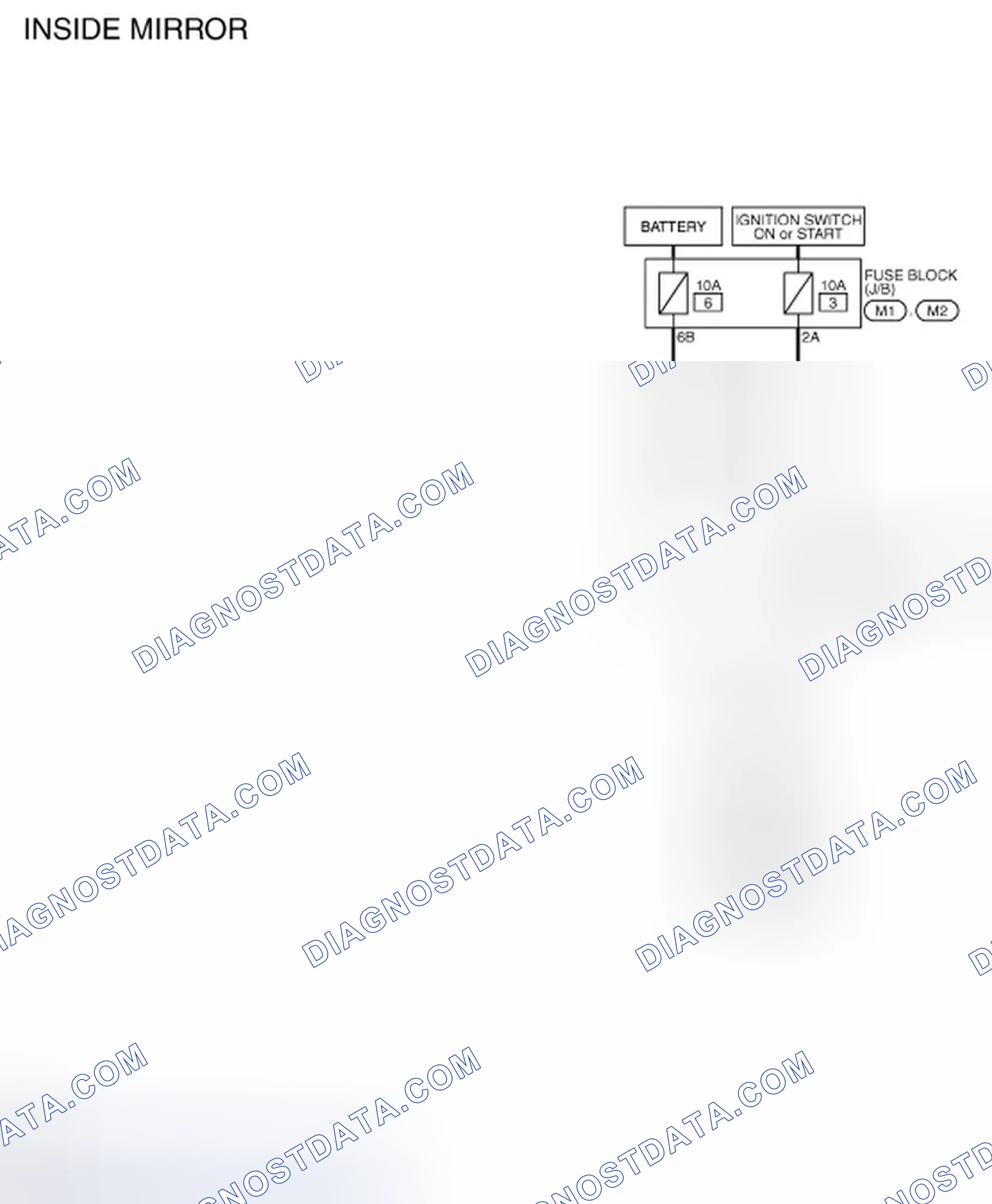 Scheme 41: Wiring Diagram - INSIDE MIRROR SYSTEM