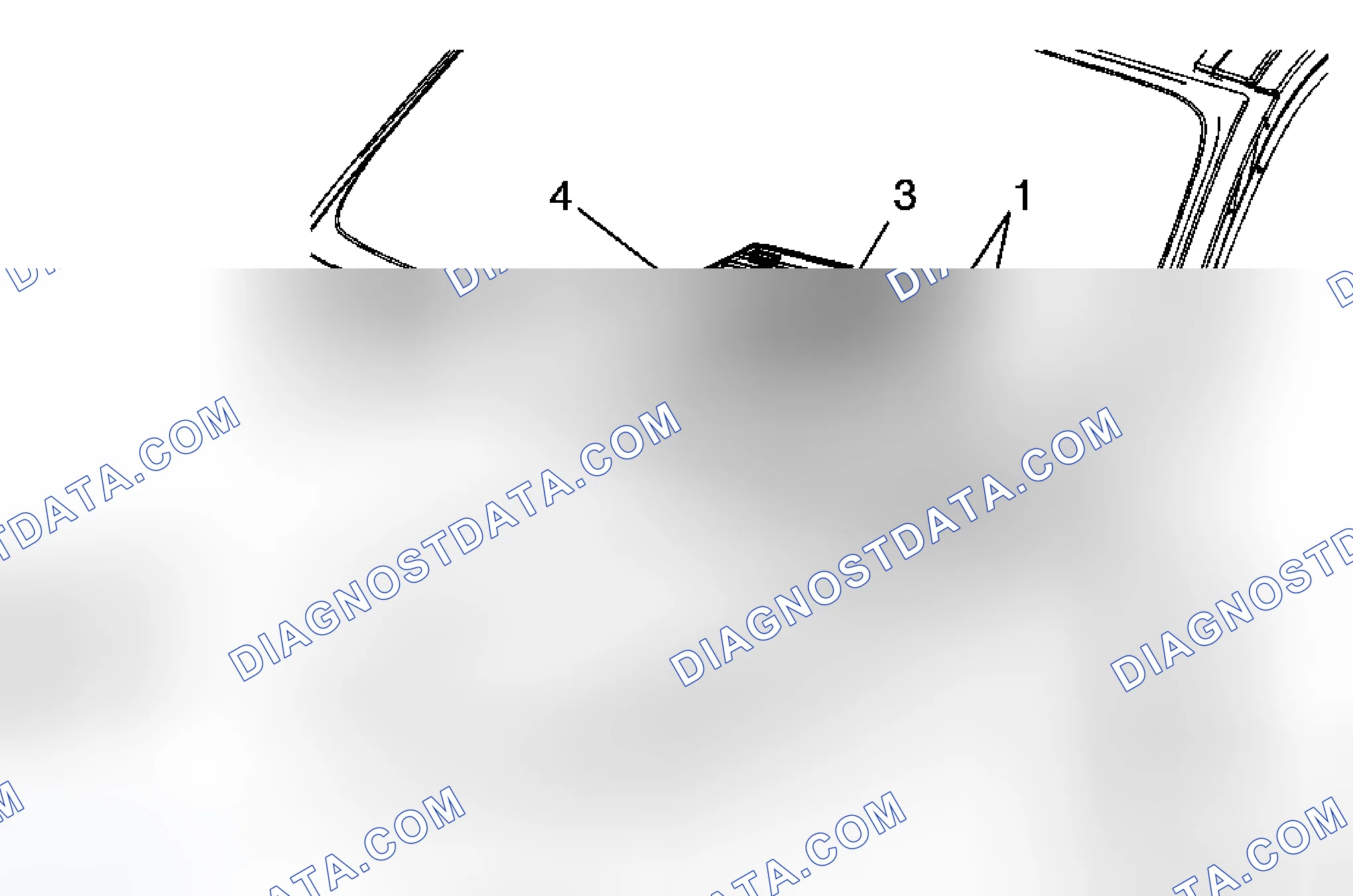Scheme 119: Hood Rear Molding Replacement (Chevrolet HD)