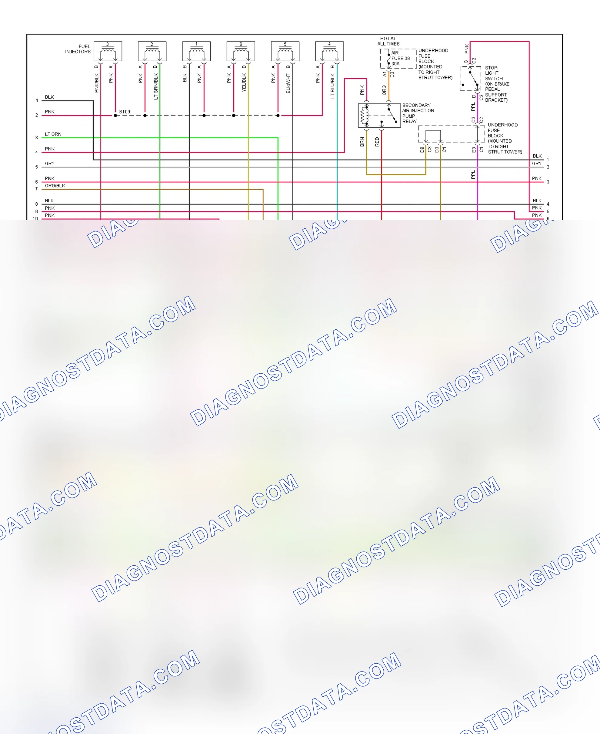 Scheme 160: PCM Wiring Diagram (Grand Prix - 3.1L - 2 Of 4)