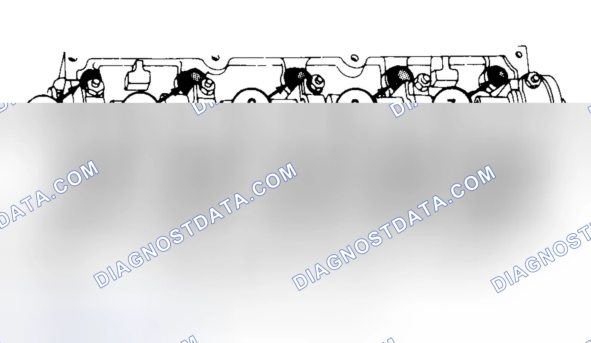 Scheme 7: Typical Cylinder Head Tightening or Loosening Sequence