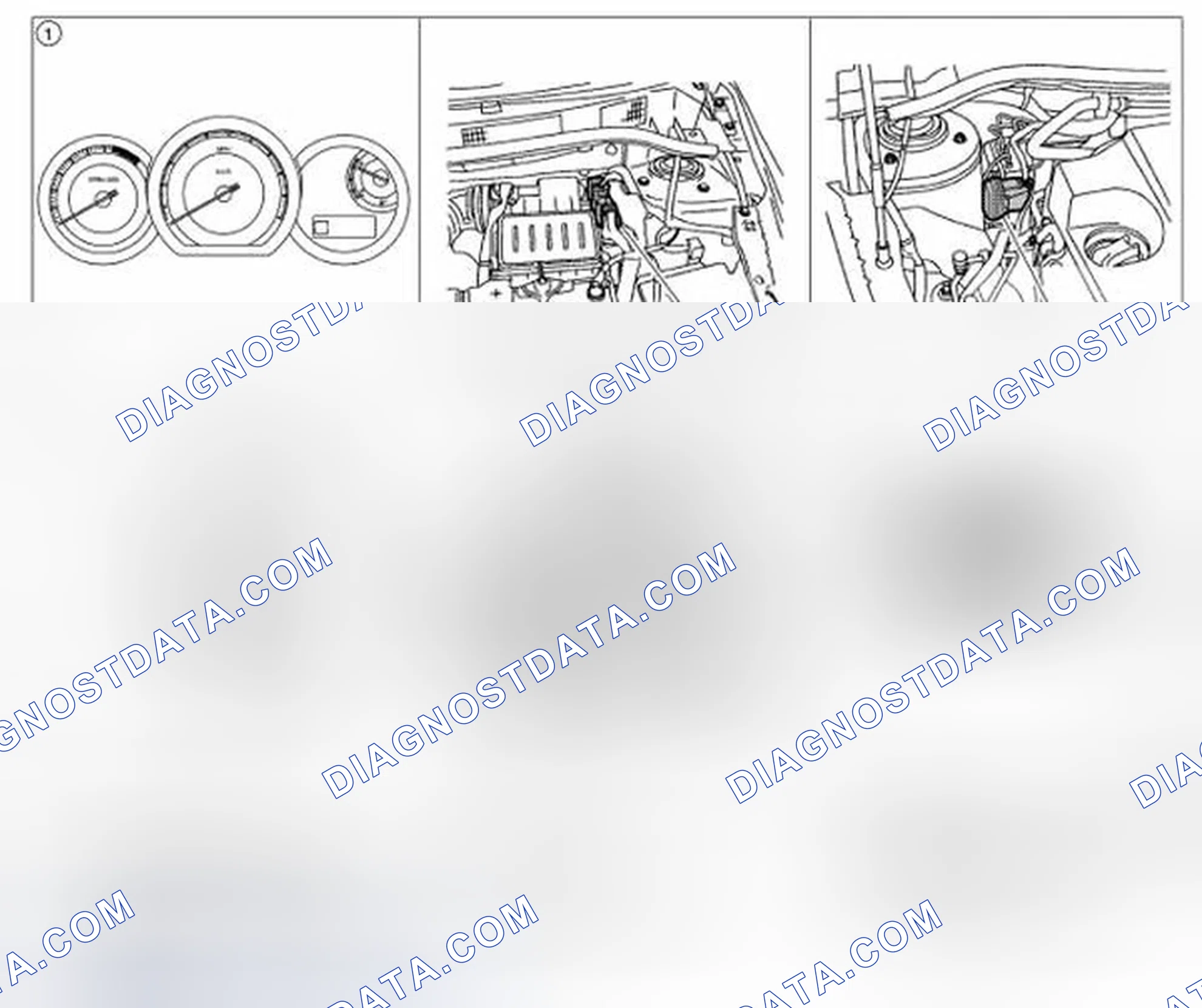 Scheme 86: Component Parts and Harness Connector Location