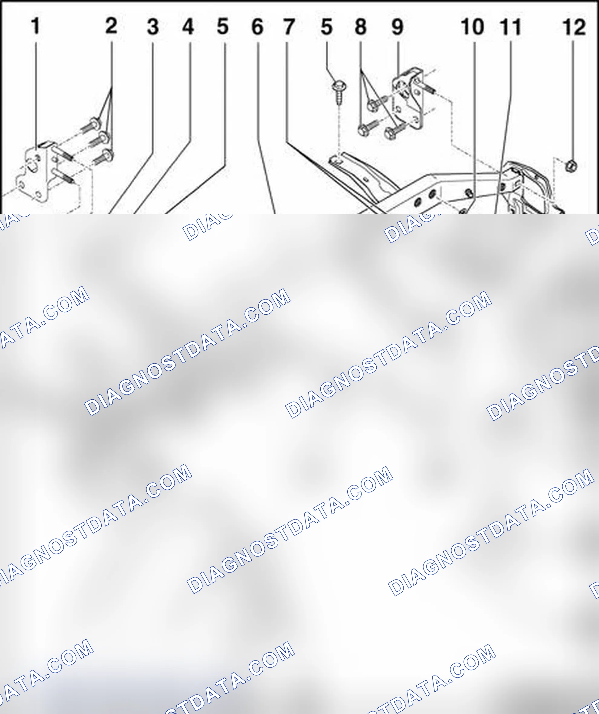 Scheme 166: Components locations, assembly overview