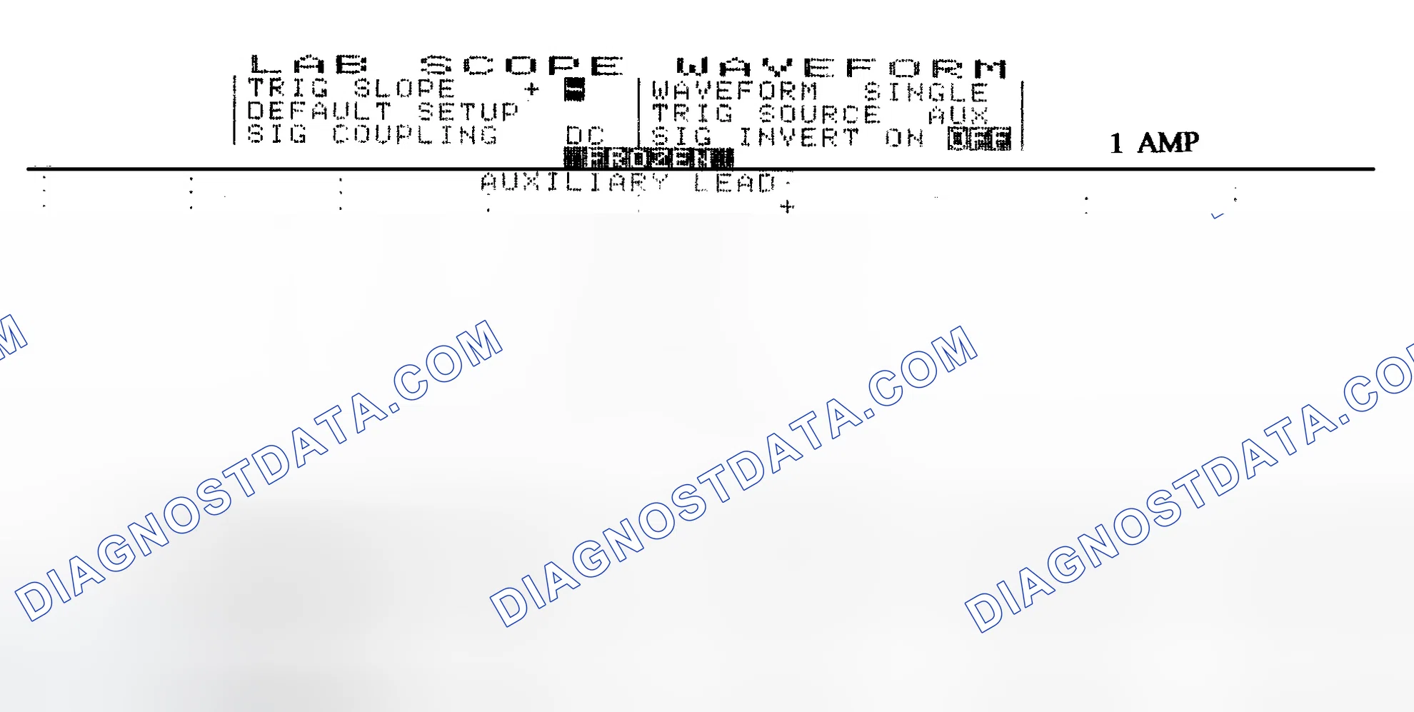 Scheme 20: Single Injector w/Normal Current Flow - Current Pattern