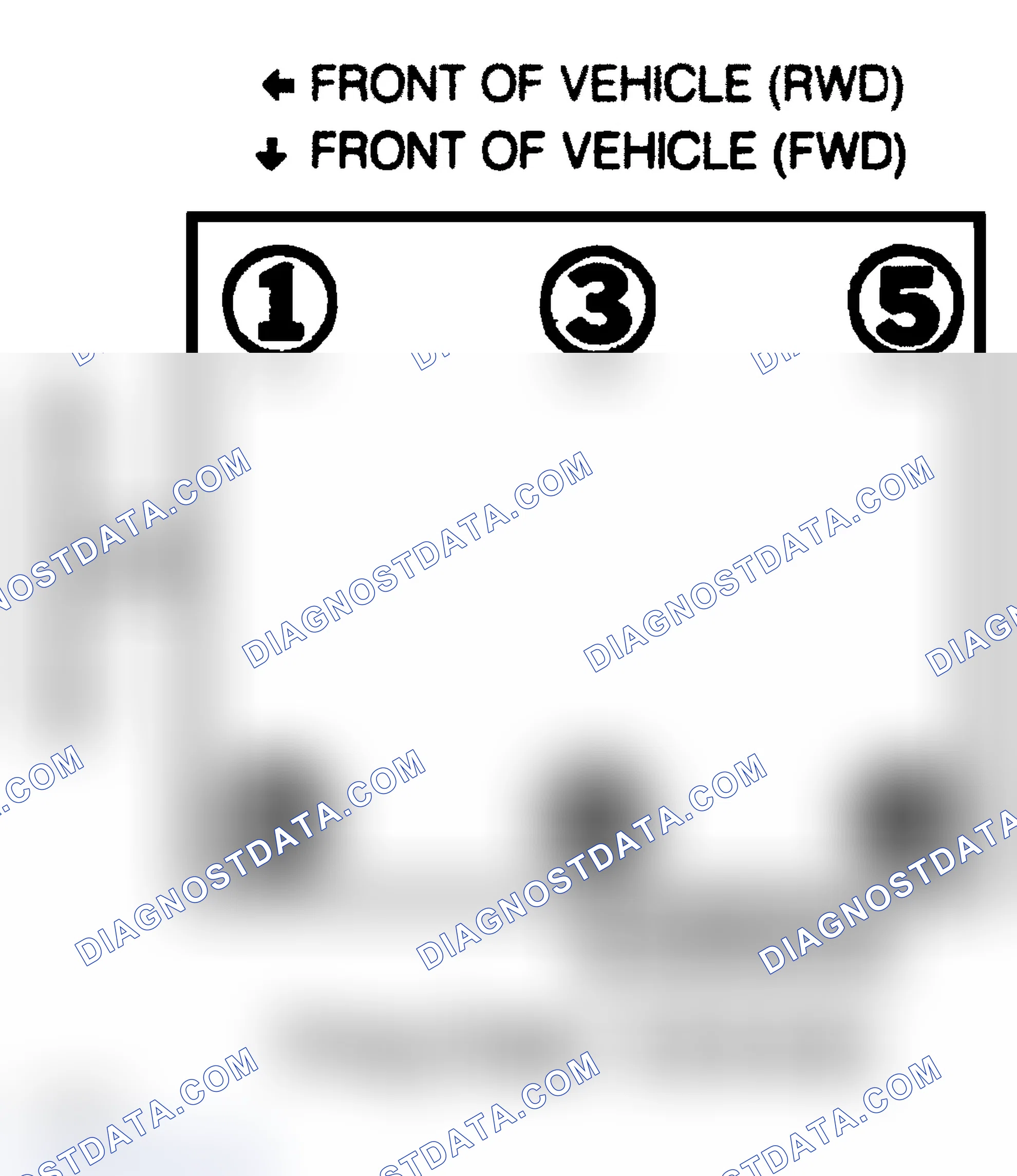Scheme 7: Firing Order (3.1L - VIN T - All Others; 3.4L - VIN X)