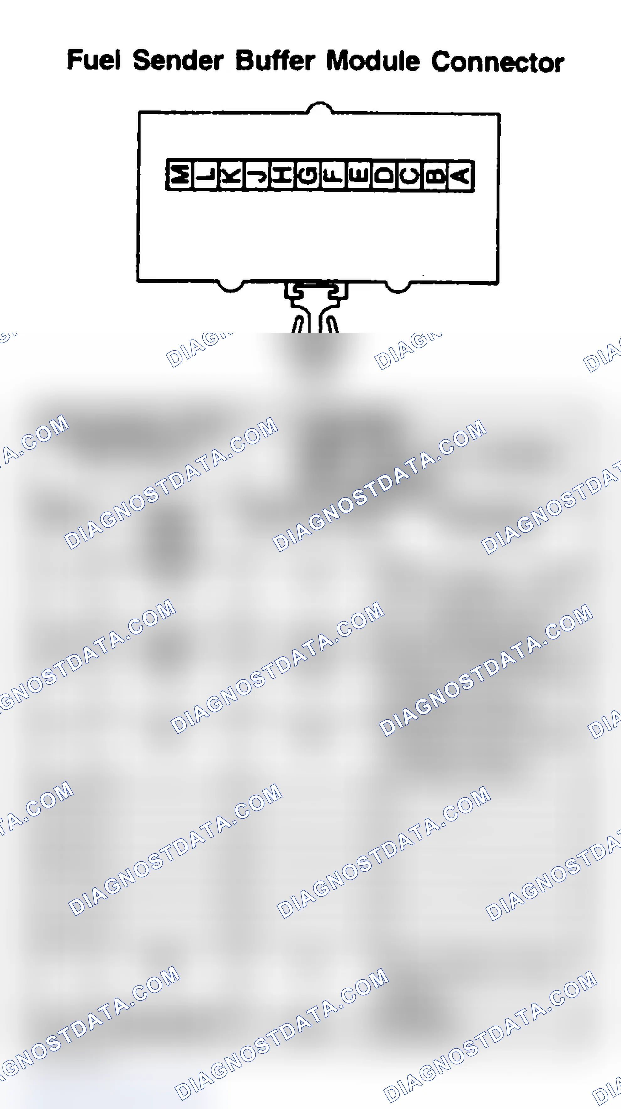 Scheme 163: FUEL SENDER BUFFER MODULE