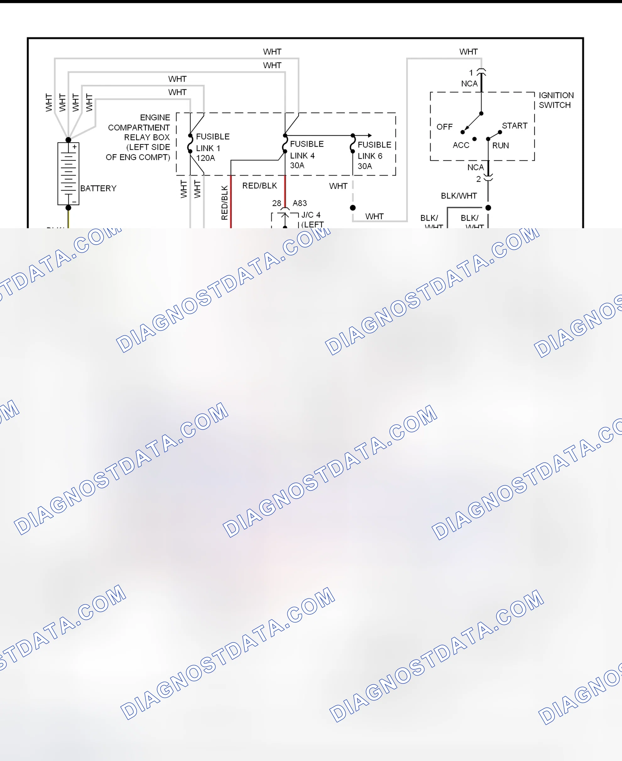 Scheme 2: Charging System Wiring Diagram (Eclipse 2.0L Non-Turbo)