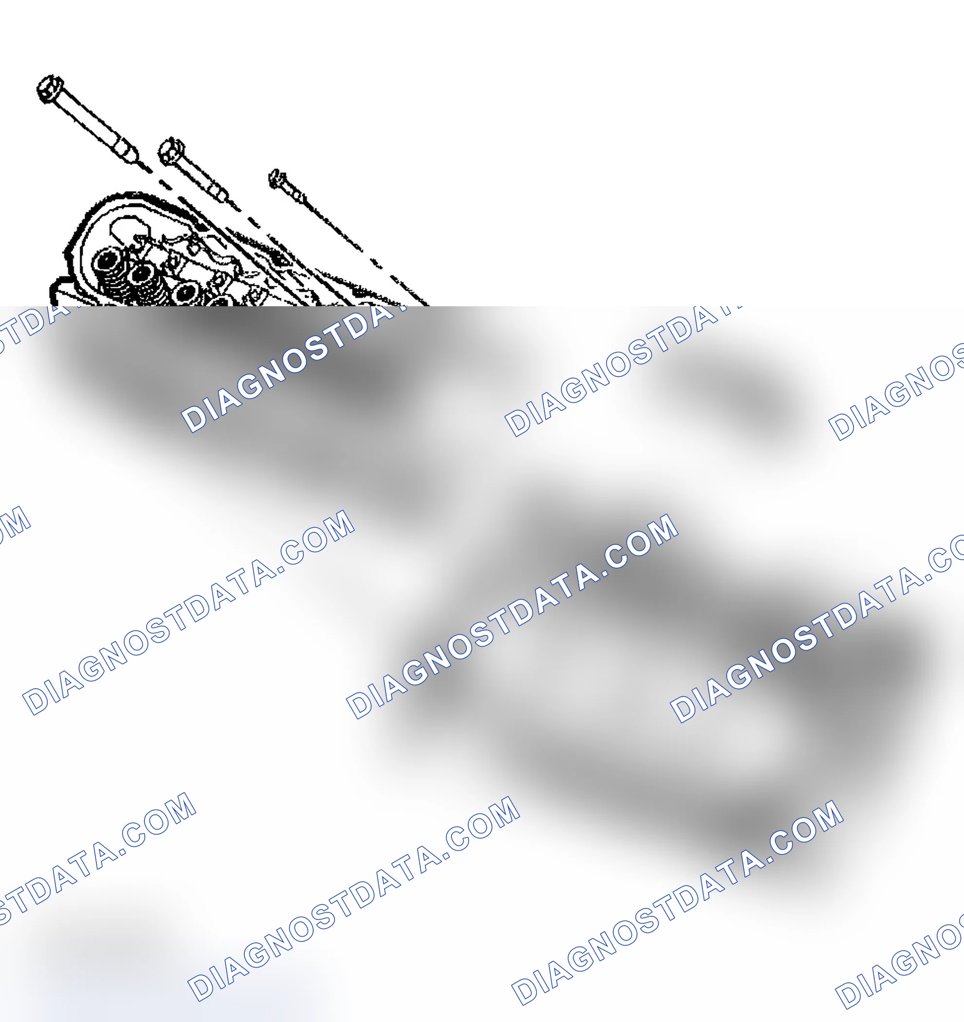 Scheme 462: Cylinder Head Removal - Right