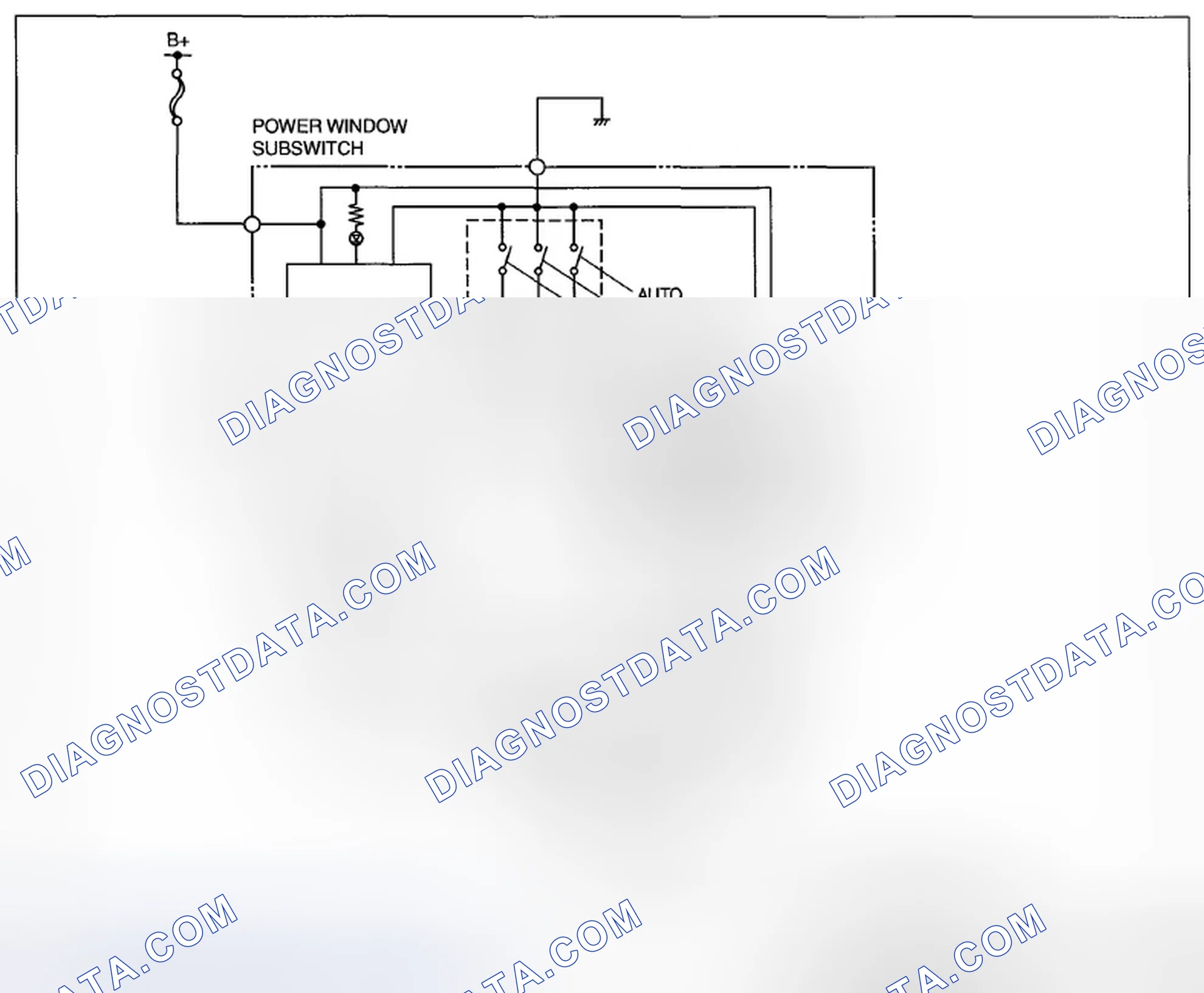 Scheme 2: Power Window Subswitch