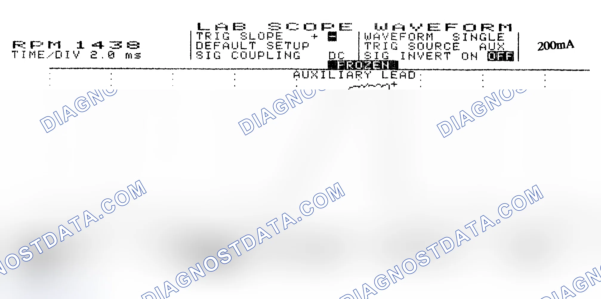 Scheme 15: Single Injector w/Normal Current Flow - Current Pattern
