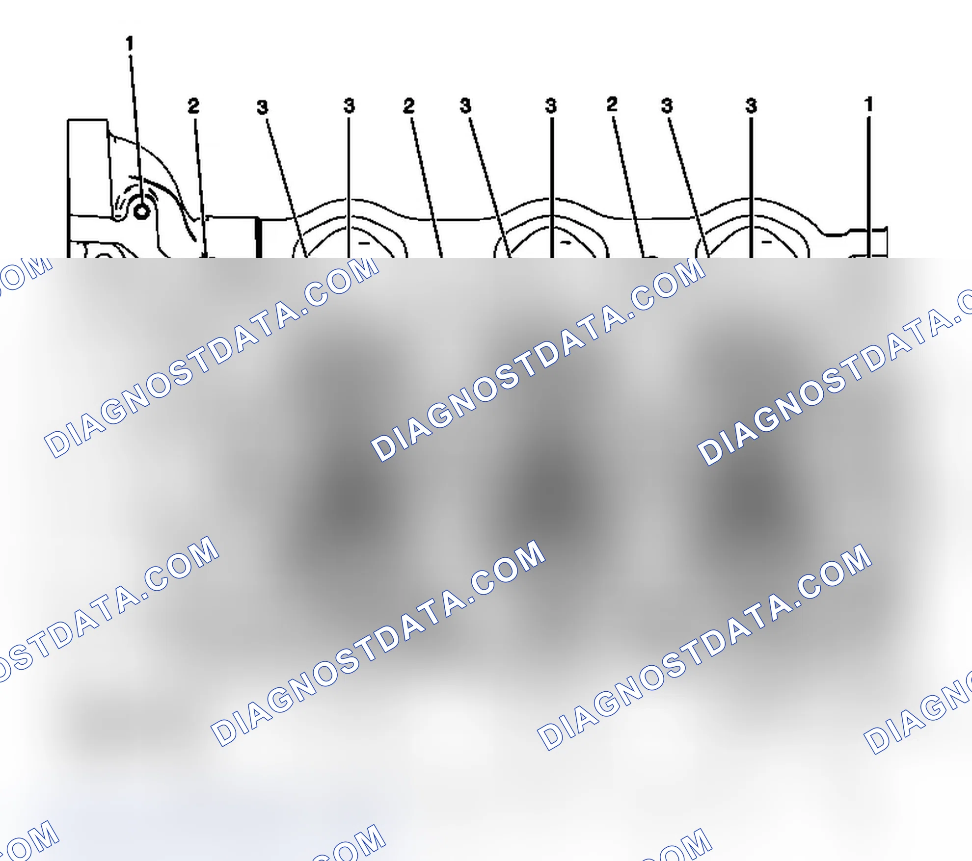 Scheme 69: Left Cylinder Head Camshaft Cover Face