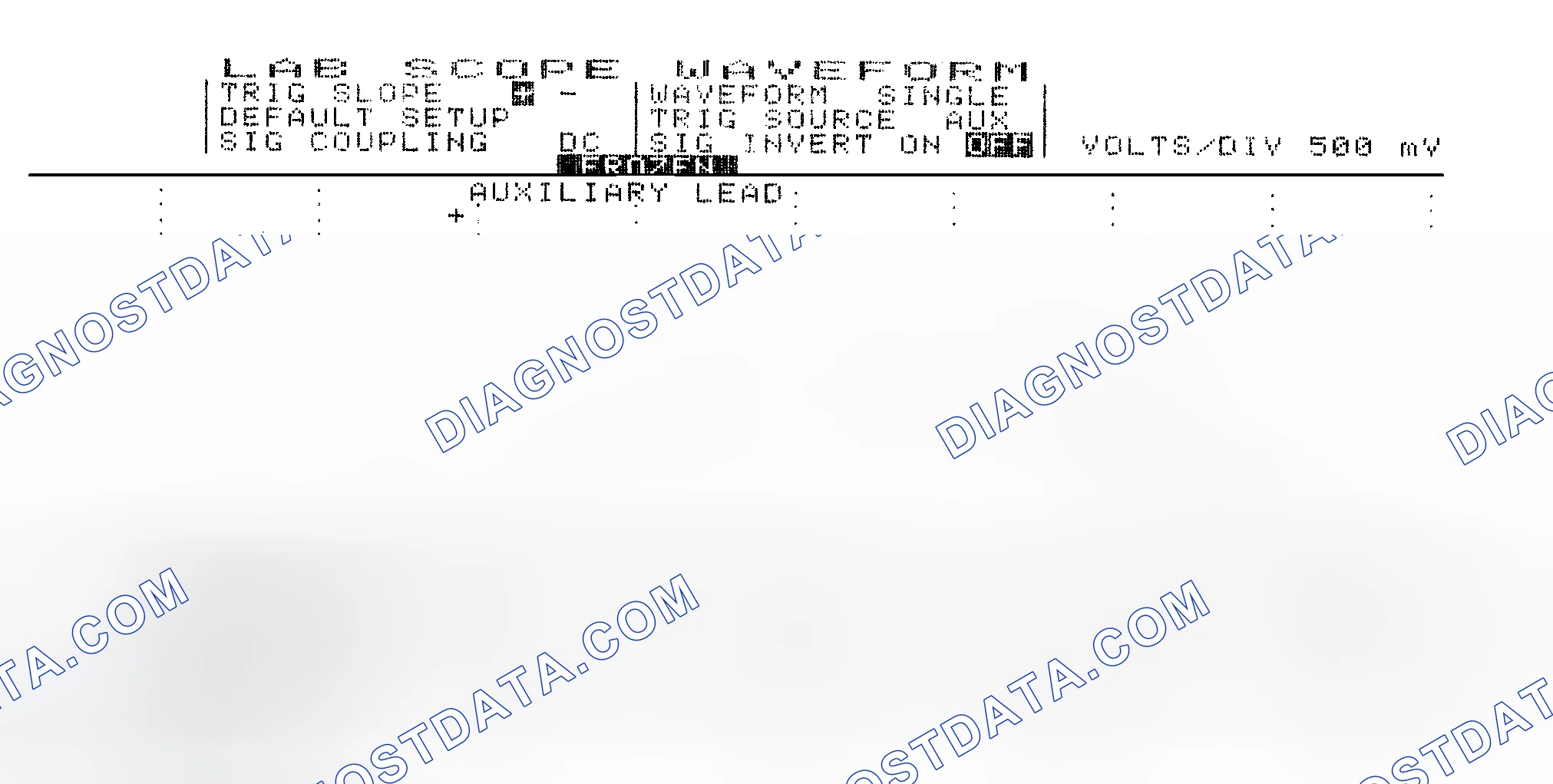 Scheme 14: Single Injector w/Excessive Current Flow - Current Pattern