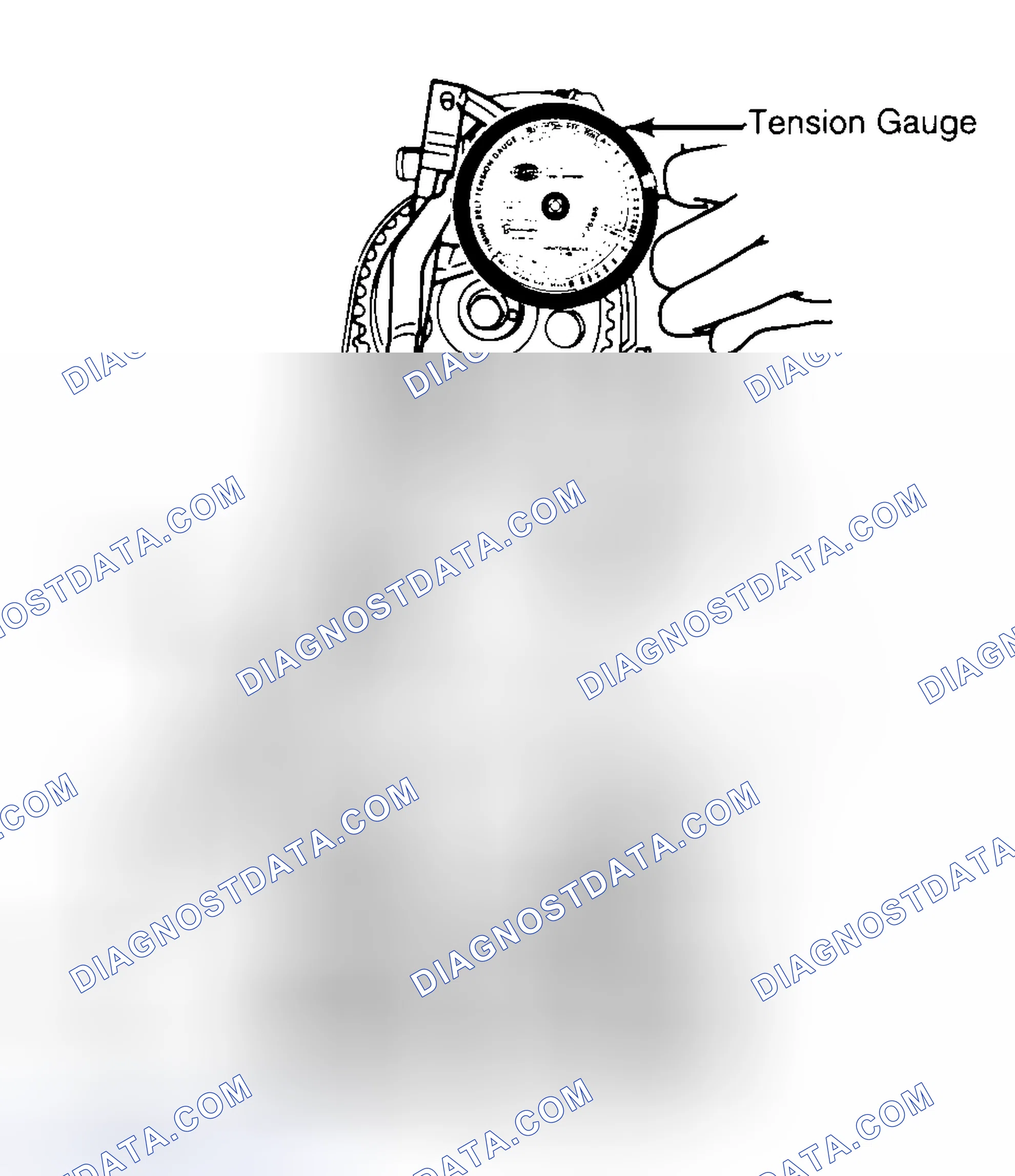 Scheme 3: Adjusting Typical Timing Belt Tension