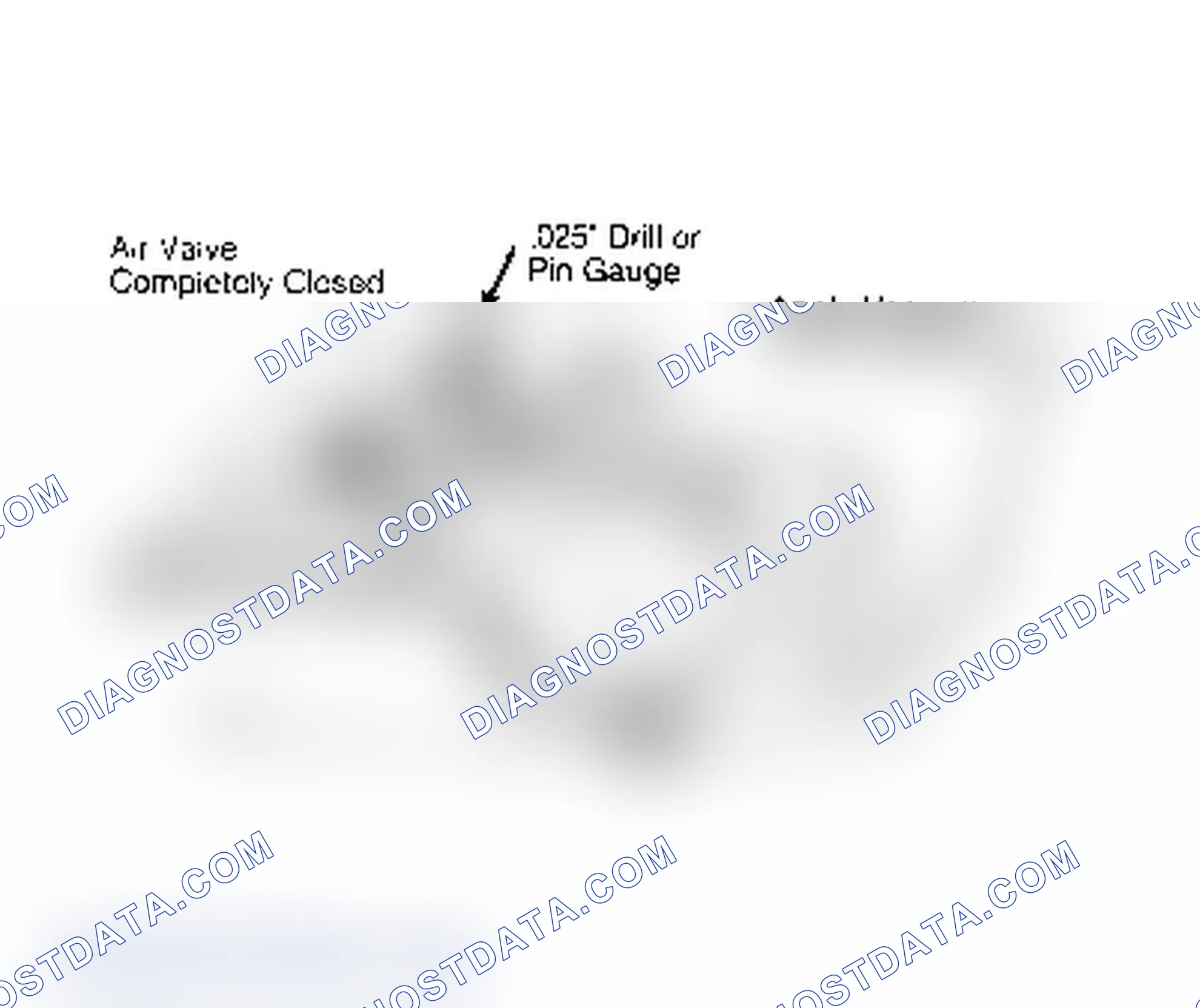 Scheme 34: Air Valve Rod Adjustment (Front)