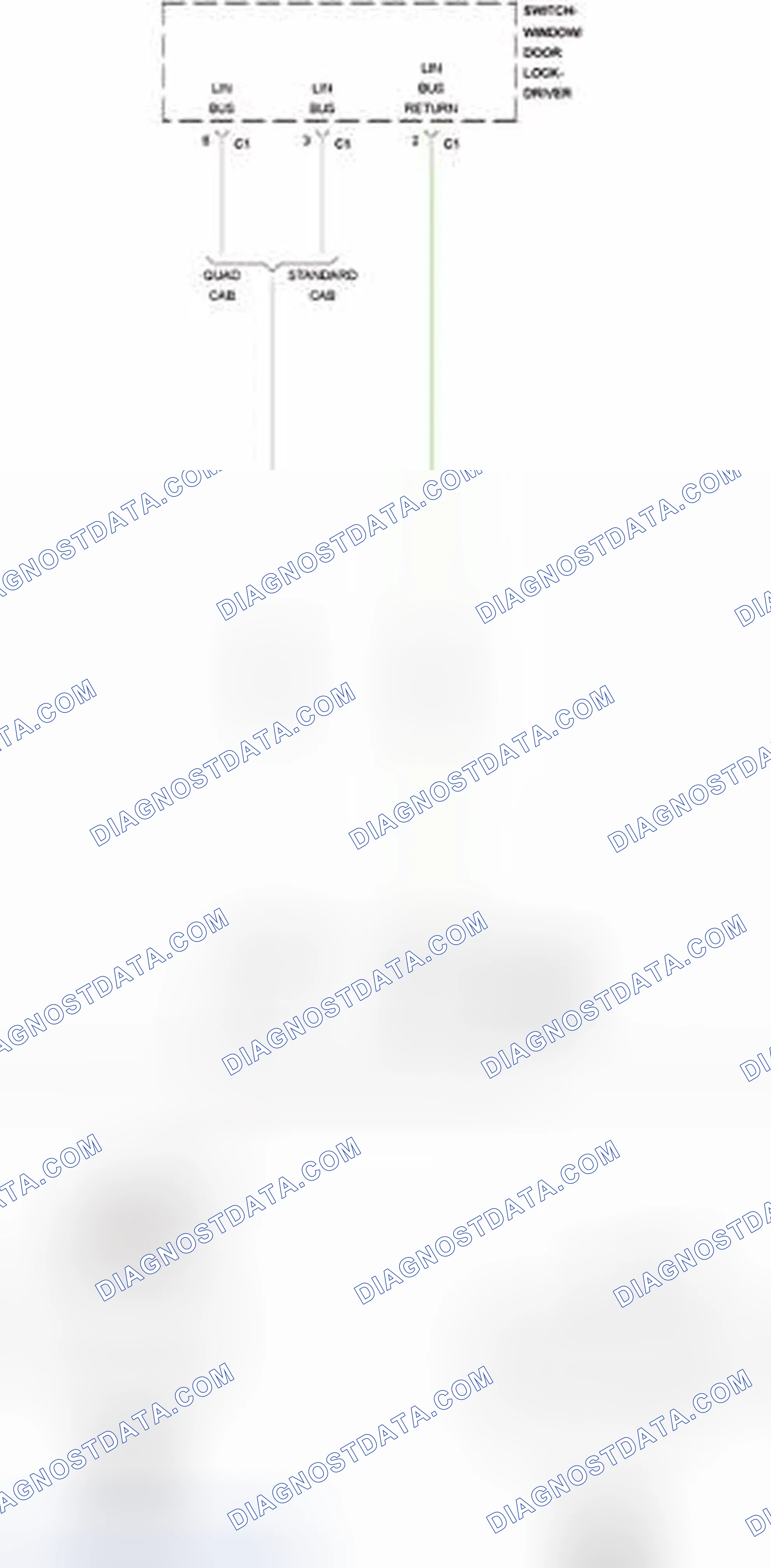 Scheme 41: B1D04-2A-MIRROR ADJUST SWITCH INPUT - SIGNAL STUCK IN RANGE