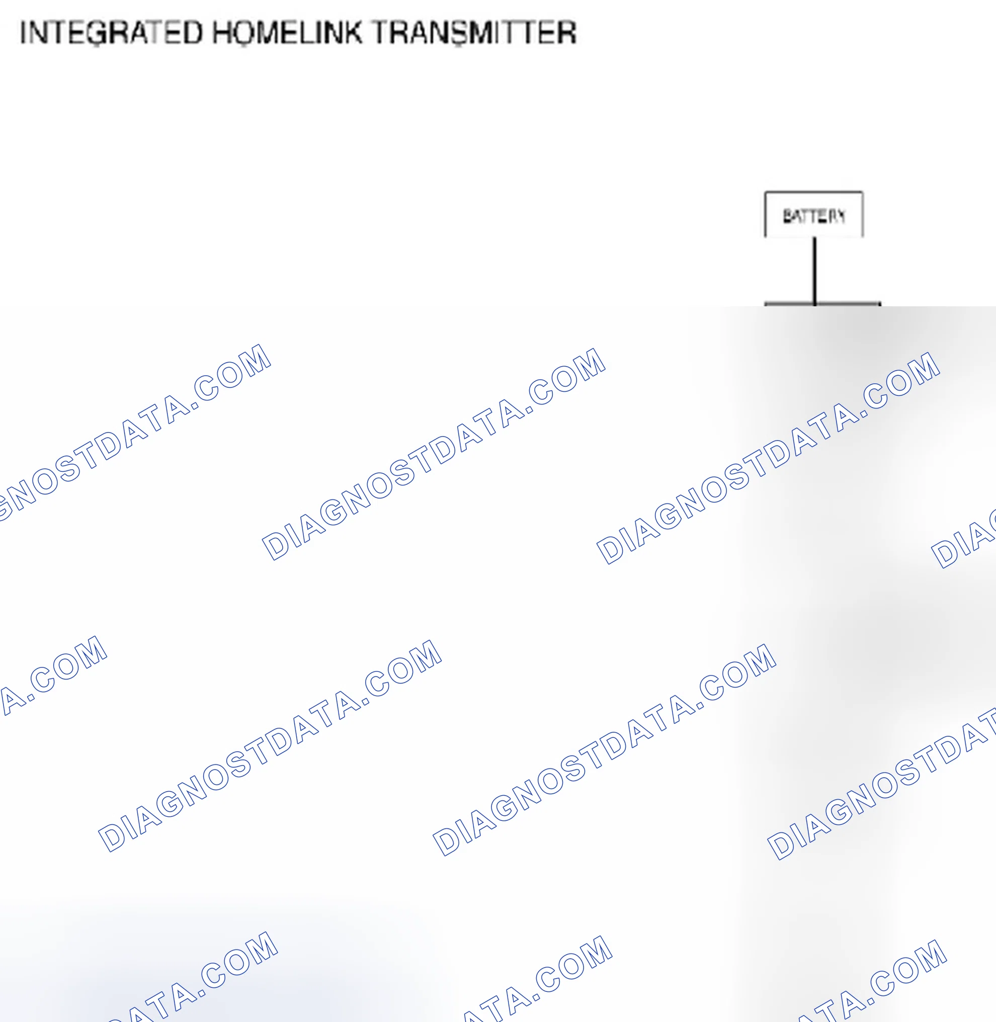 Scheme 209: Homelink Universal Transceiver: Wiring Diagram