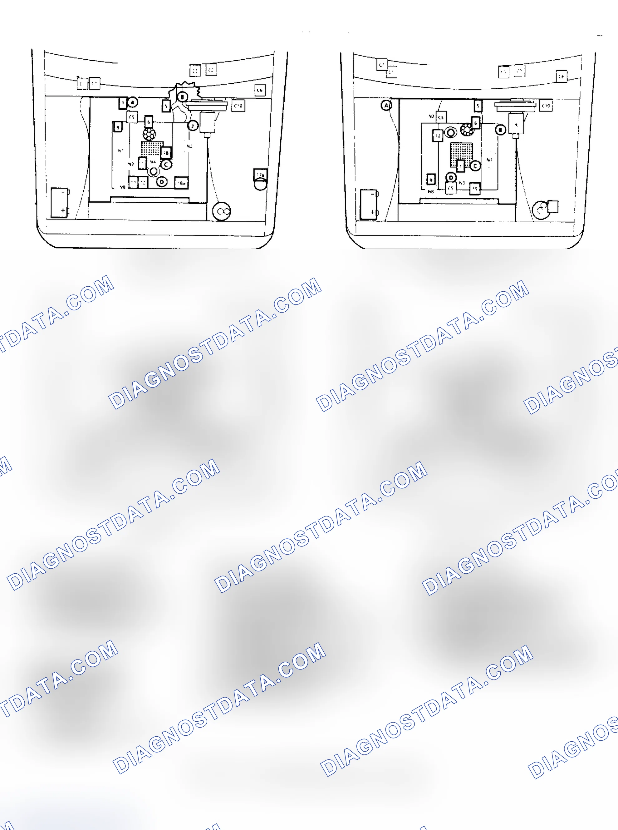 Scheme 2: Component Locations for C/K Series Trucks & "G" Series Vans