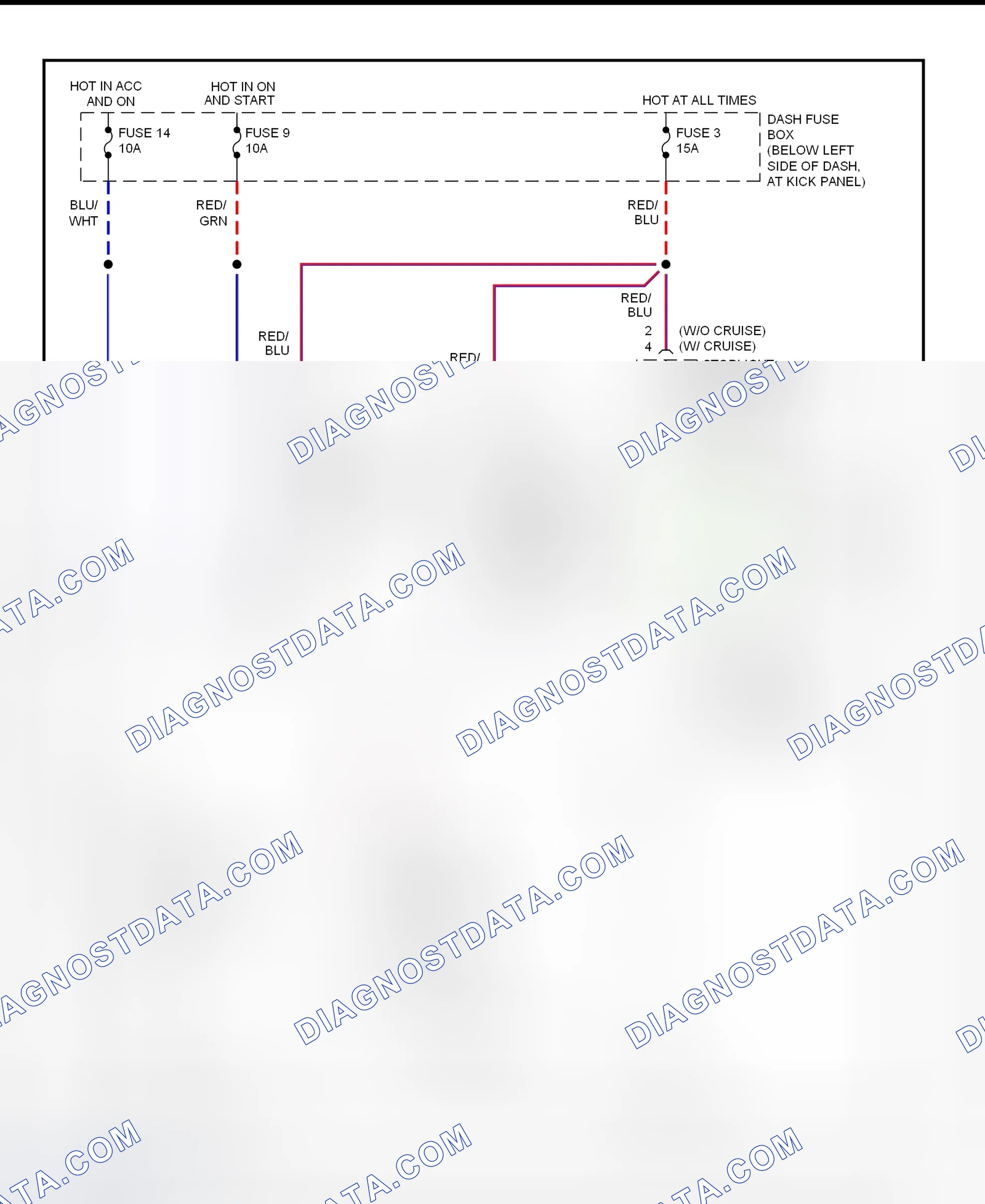 Scheme 85: Shift Interlock System Wiring Diagram (1998 Tiburon)
