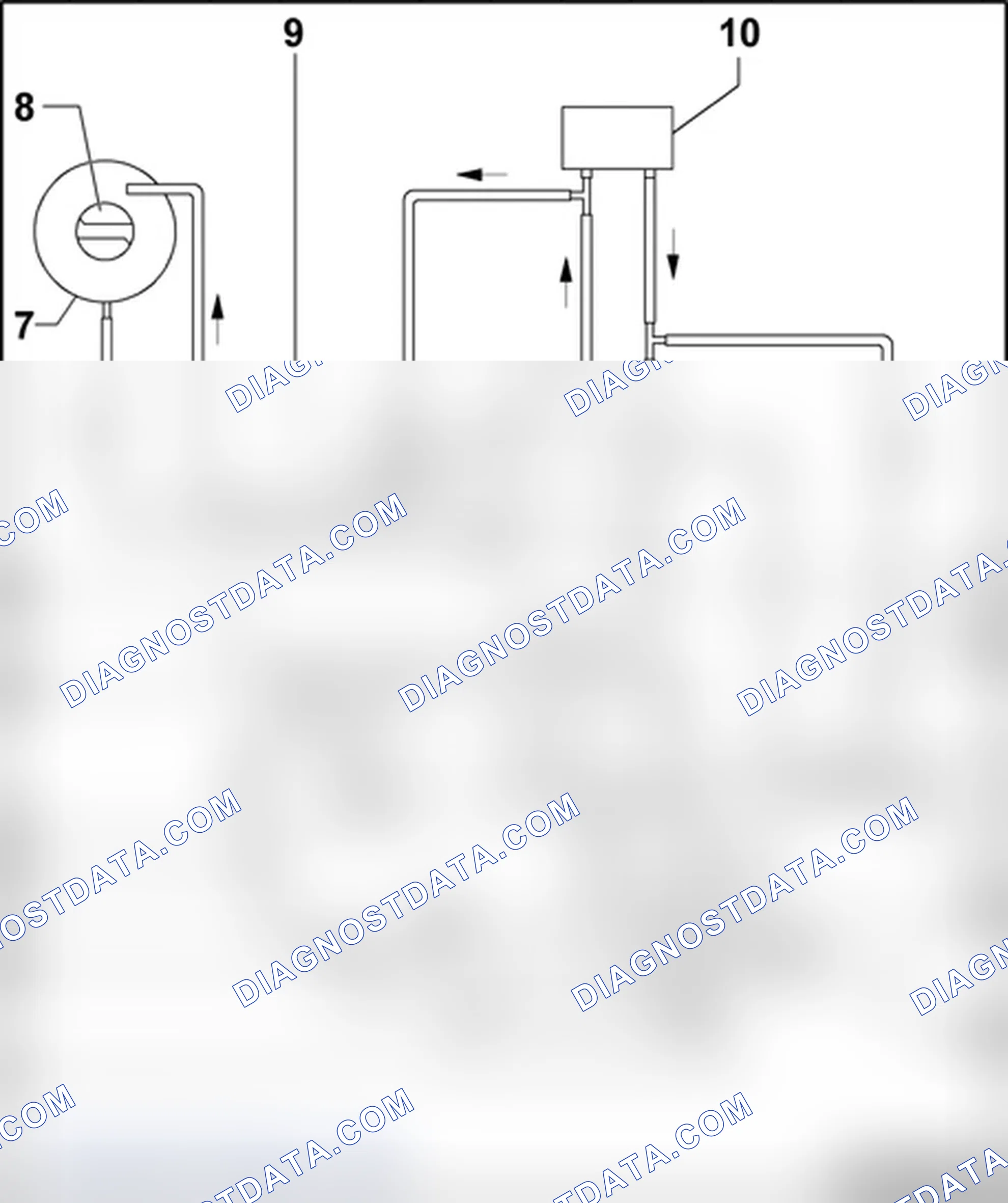 Scheme 297: Cooling system, component overview