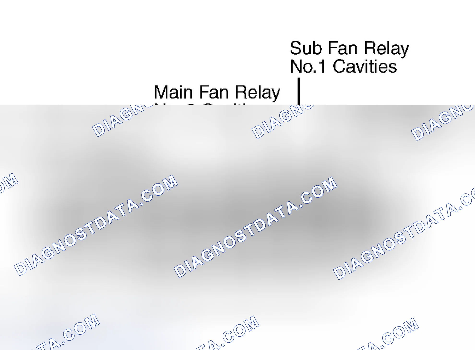 Scheme 74: DTC P0480: COOLING FAN RELAY NO. 1 CIRCUIT LOW INPUT