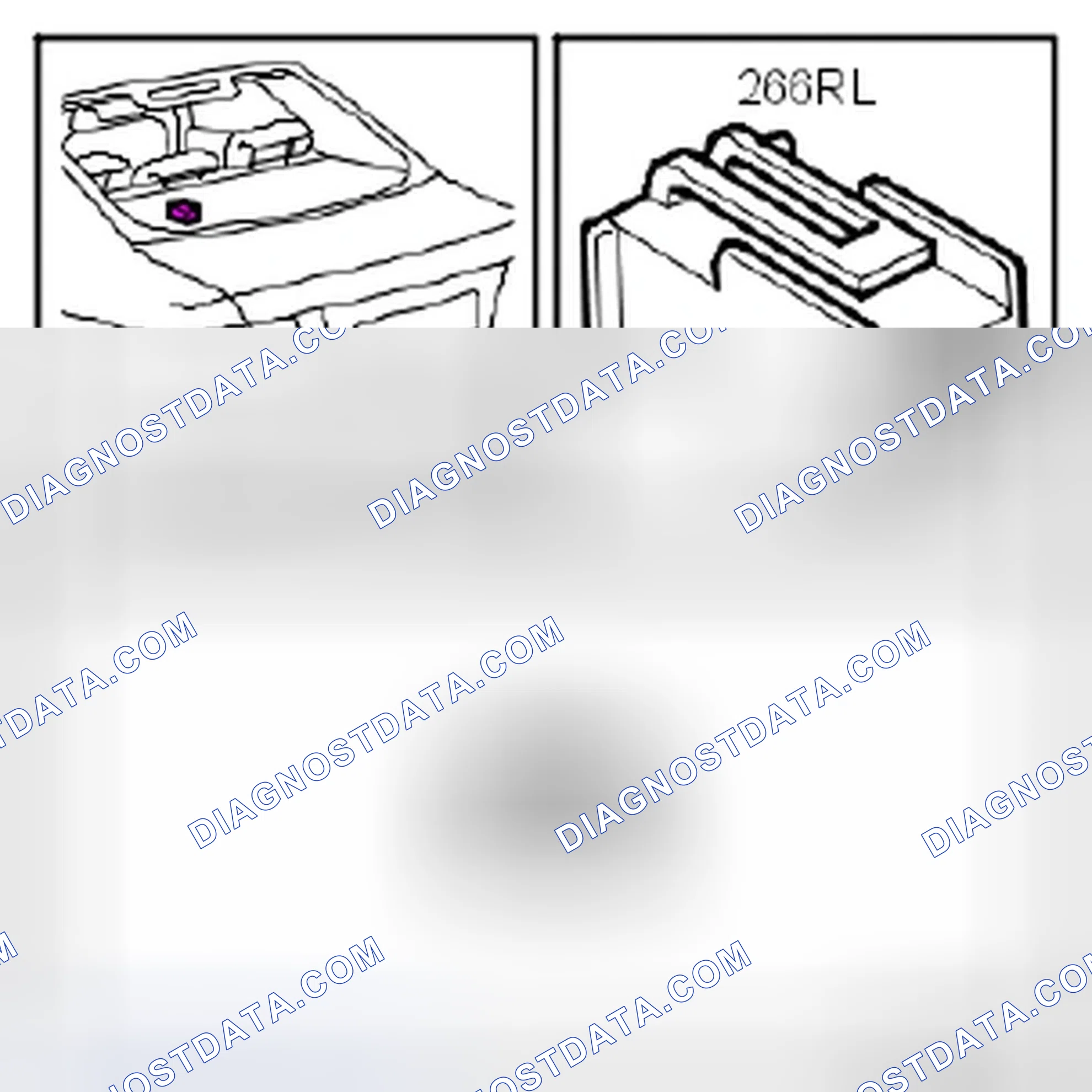 Scheme 193: Speaker, Rear, LH (266RL)