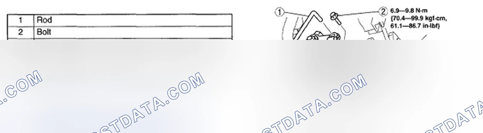 Scheme 16: FRONT DOOR KEY CYLINDER REMOVAL/INSTALLATION