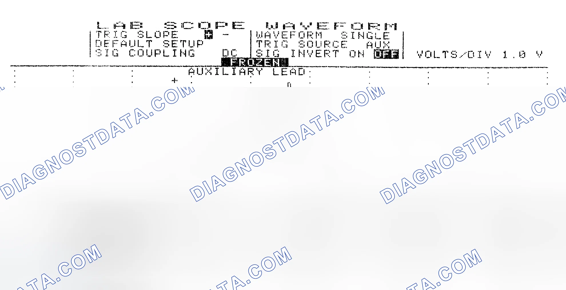 Scheme 19: Single Injector w/Excessive Current Flow - Current Pattern