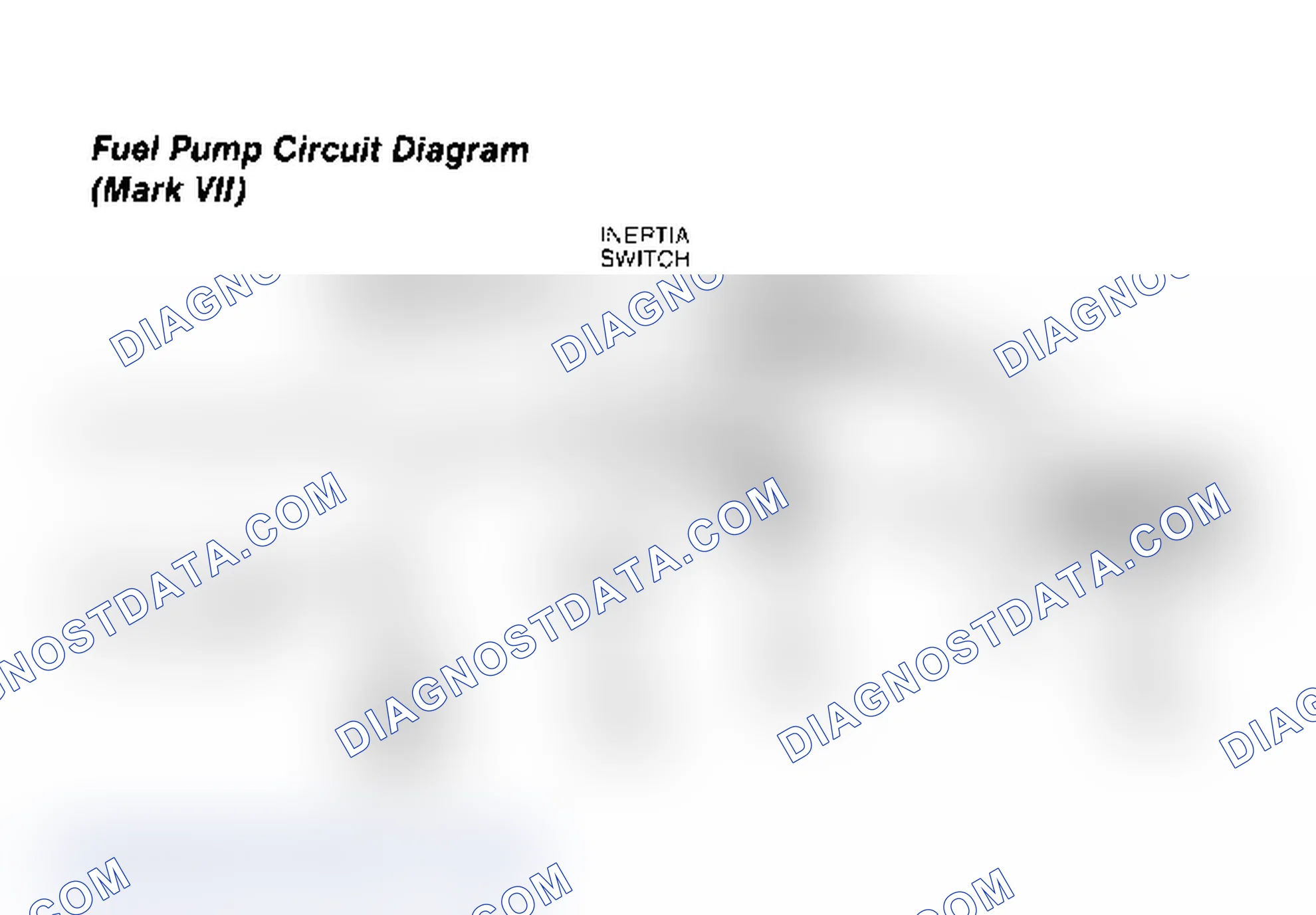 Scheme 42: Fuel Pump Circuit (Cougar & Thunderbird)
