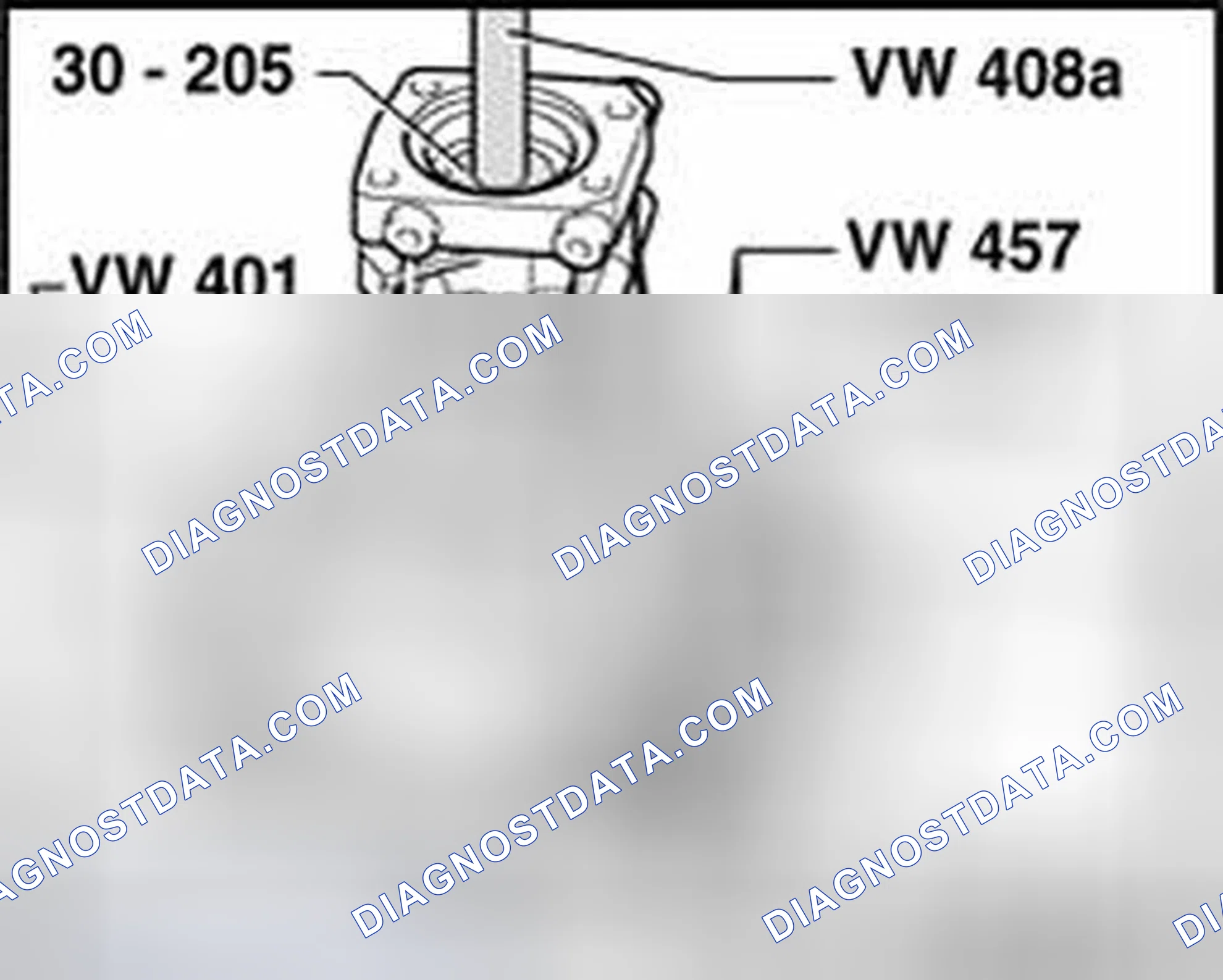 Scheme 84: Pressing in outer race for small tapered roller bearing